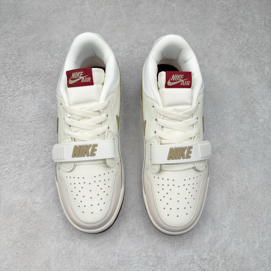 图片[2]-＃PP特价福利 Air Jordan Legacy AJ312 复古篮球鞋 鞋身采用了皮革材质打造 横跨鞋面的魔术贴十分吸睛 侧面的Swoosh Logo的一部分被鞋面遮挡了一部分 颇具玩味 魔术贴上标有NK标识 而鞋舌上是Jordan的经典红色飞翼Logo 后跟和鞋底均采用了AJ3的设计 后跟上同样也使用了经典的爆裂纹图案 尺码：36 36.5 37.5 38 38.5 39 40 40.5 41 42 42.5 43 44 44.5 45 46 47.5-选品中心