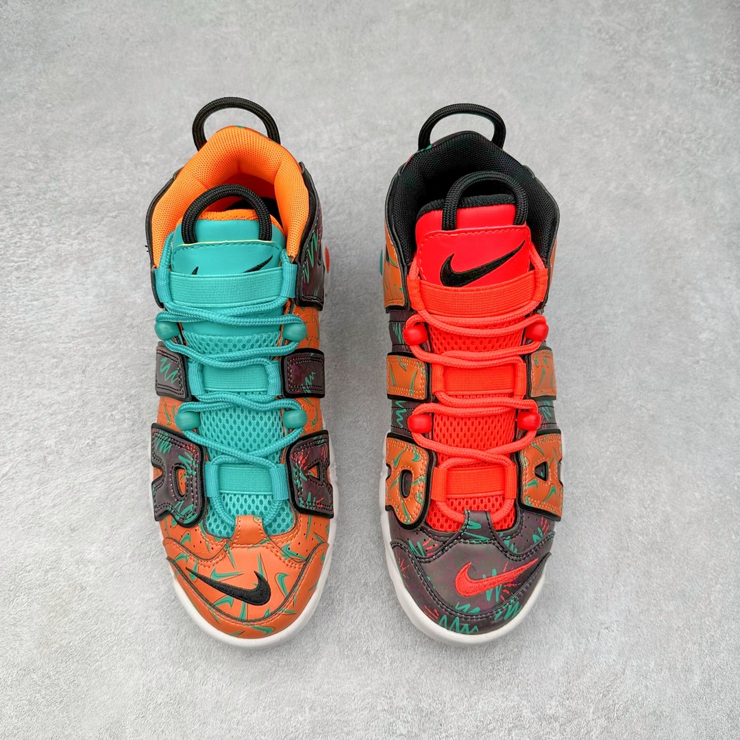 图片[2]-＃PP纯原福利 NK Air More Uptempo ’96 OG 皮蓬大AIR复古篮球鞋 以流行于街头的涂鸦文化为设计灵感 整体的设计风格夸张而充满魅力 厚实而充满质感的皮质鞋面两侧印刻了一对巨大的字母“AIR”独特炫酷的外观惊艳无比 尺码：36 36.5 37.5 38 38.5 39 40 40.5 41 42 42.5 43 44 44.5 45 46-选品中心