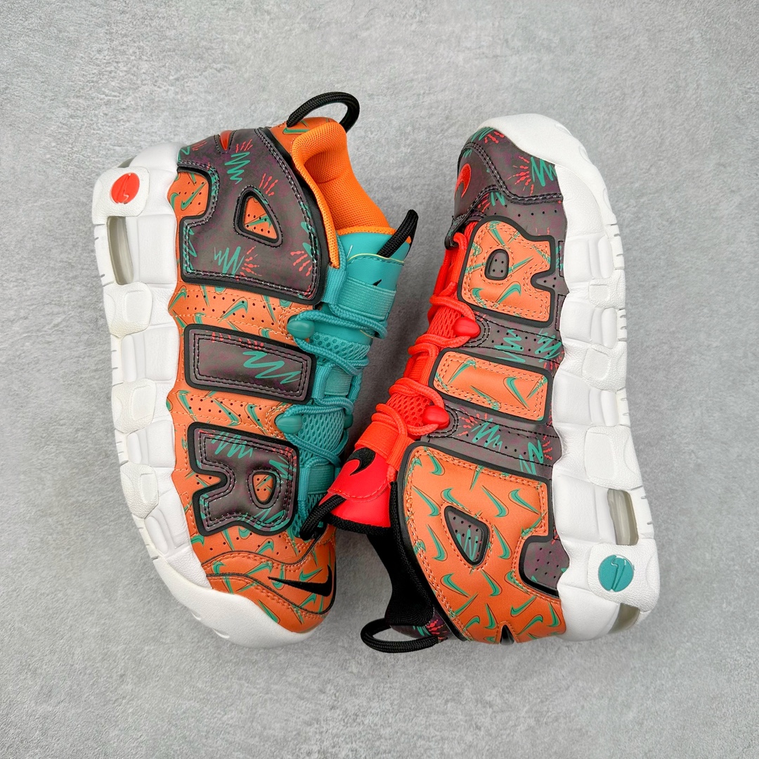 图片[3]-＃PP纯原福利 NK Air More Uptempo ’96 OG 皮蓬大AIR复古篮球鞋 以流行于街头的涂鸦文化为设计灵感 整体的设计风格夸张而充满魅力 厚实而充满质感的皮质鞋面两侧印刻了一对巨大的字母“AIR”独特炫酷的外观惊艳无比 尺码：36 36.5 37.5 38 38.5 39 40 40.5 41 42 42.5 43 44 44.5 45 46-选品中心