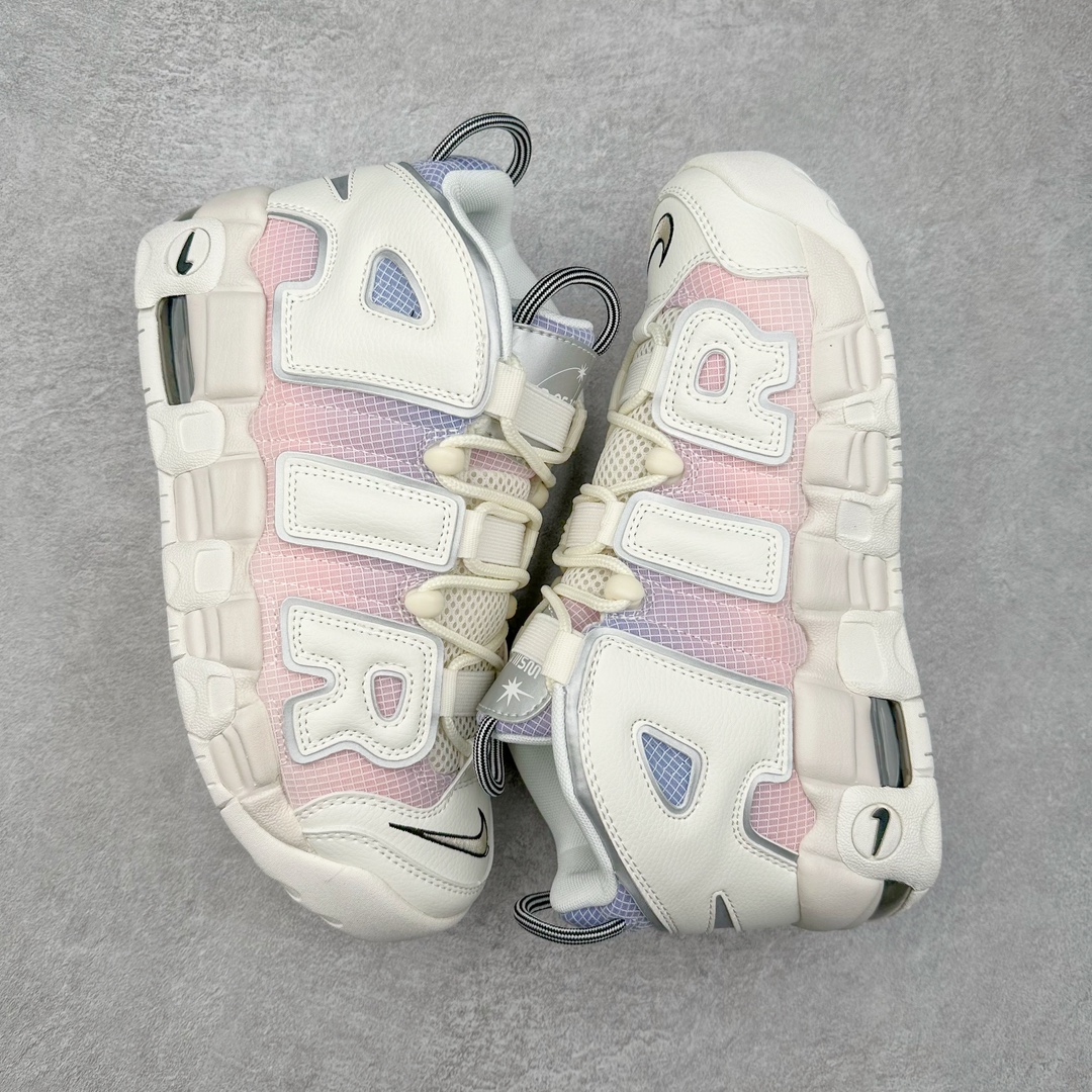 图片[3]-＃PP纯原福利 NK Air More Uptempo ’96 OG 皮蓬大AIR复古篮球鞋 以流行于街头的涂鸦文化为设计灵感 整体的设计风格夸张而充满魅力 厚实而充满质感的皮质鞋面两侧印刻了一对巨大的字母“AIR”独特炫酷的外观惊艳无比 尺码：36 36.5 37.5 38 38.5 39 40 40.5 41 42 42.5 43 44 44.5 45 46-选品中心
