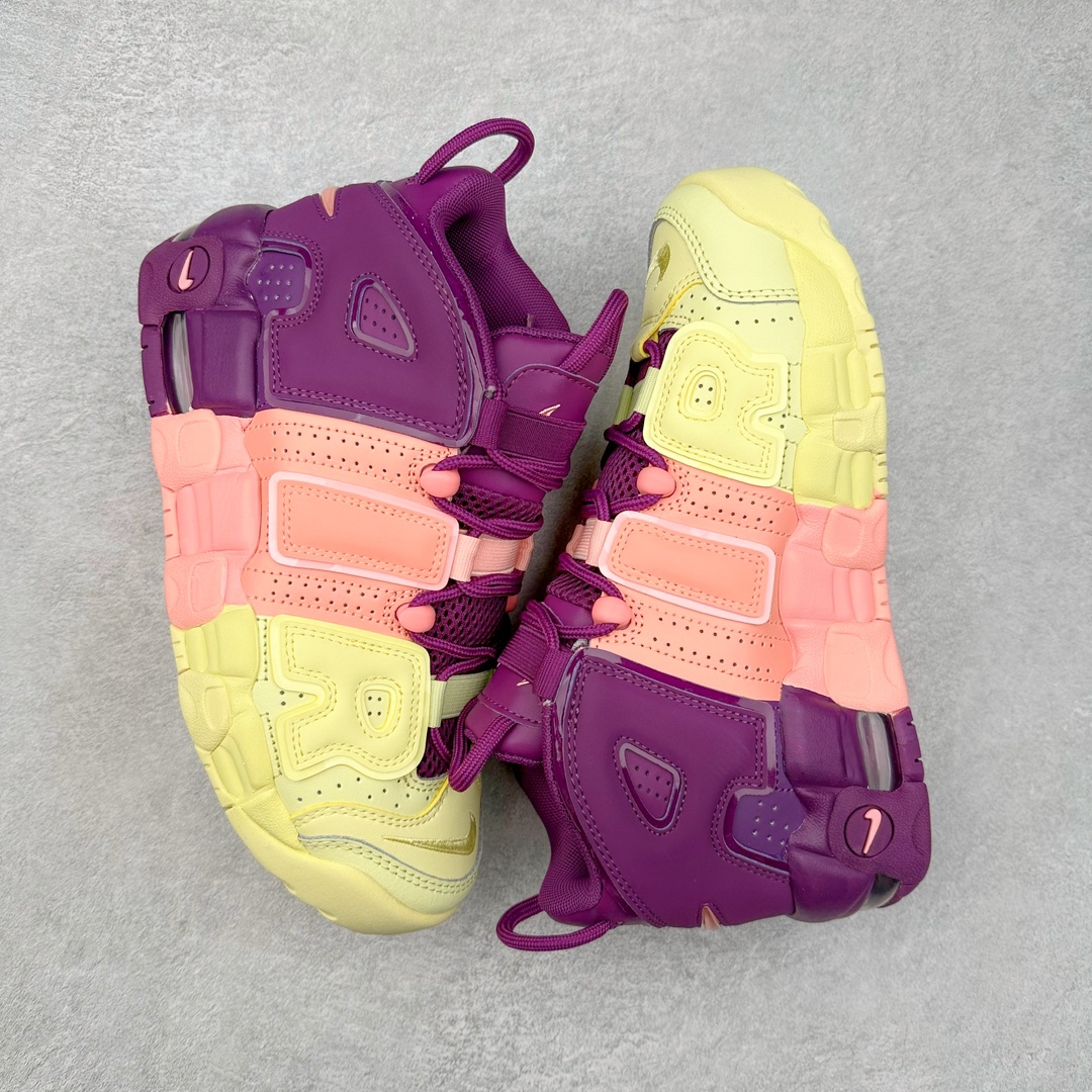 图片[3]-＃PP纯原福利 NK Air More Uptempo ’96 OG 皮蓬大AIR复古篮球鞋 以流行于街头的涂鸦文化为设计灵感 整体的设计风格夸张而充满魅力 厚实而充满质感的皮质鞋面两侧印刻了一对巨大的字母“AIR”独特炫酷的外观惊艳无比 尺码：36 36.5 37.5 38 38.5 39 40 40.5 41 42 42.5 43 44 44.5 45 46-选品中心