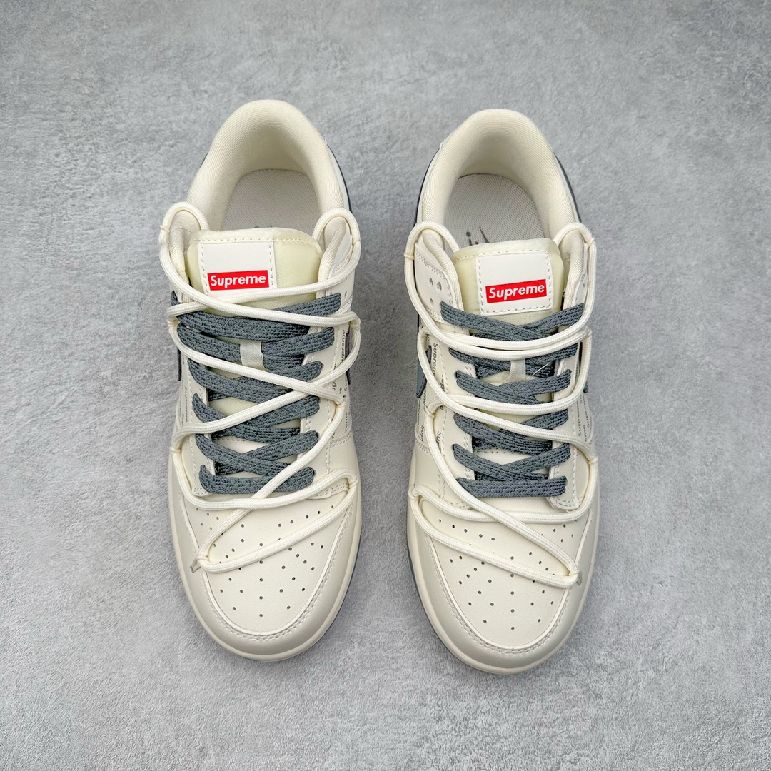 图片[2]-NK Dunk Low 定制配色 XS1186-105 大厂出品 极力推荐 原装头层材料 独家版型蒸餾加工帶來的是更好的视觉和脚感体验大厂纯原品质出货 清洁度 电绣工艺 皮料切割干净无任何毛边 细节完美 尺码：36 36.5 37.5 38 38.5 39 40 40.5 41 42 42.5 43 44 44.5 45 46 47.5-选品中心