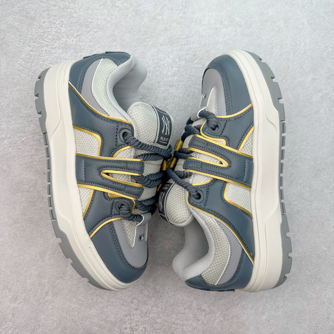 图片[3]-MLB Chunky Liner 时尚舒适耐磨低帮生活休闲鞋 MLB是韩国F&F旗下潮流服装品牌，拥有150年历史的经典传统，是街头文化和国际生活方式的领导者。MLB 拥有包括男装、女装、童装、配饰在内的全品类服饰，提供覆盖各性别、各年龄层、From Head to Toe的穿搭装备。其产品结合了韩国的时尚造型与质感，展现了运动服饰也可以兼具时尚潮流的风格。在产品设计上，MLB不仅融合了美国职业棒球大联盟的各当家球队，更结合了棒球运动中的各个元素。 尺码：35 36 36.5 37.5 38 38.5 39 40 40.5 41 42 42.5 43 44 44.5 45-选品中心