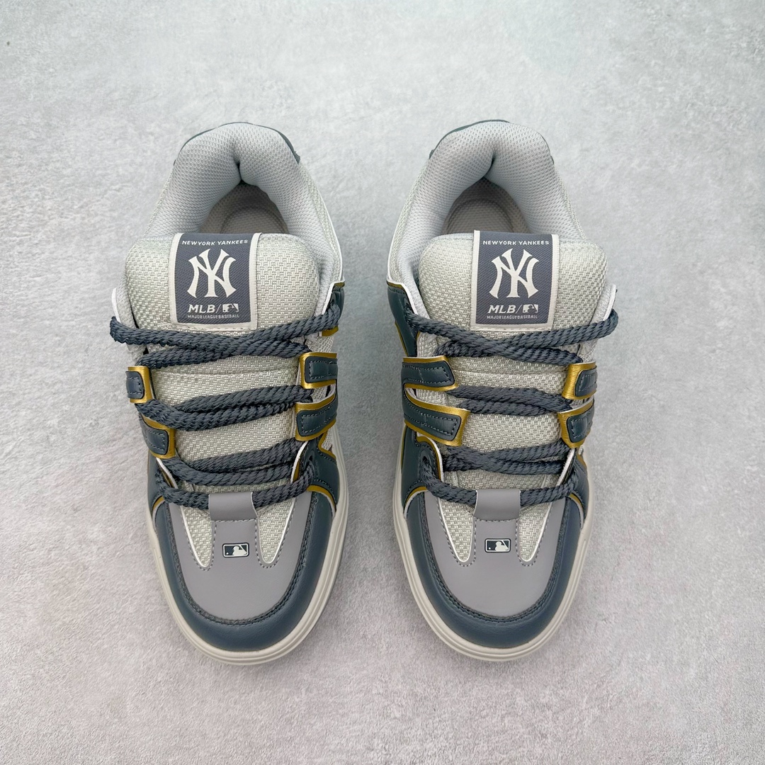 图片[2]-MLB Chunky Liner 时尚舒适耐磨低帮生活休闲鞋 MLB是韩国F&F旗下潮流服装品牌，拥有150年历史的经典传统，是街头文化和国际生活方式的领导者。MLB 拥有包括男装、女装、童装、配饰在内的全品类服饰，提供覆盖各性别、各年龄层、From Head to Toe的穿搭装备。其产品结合了韩国的时尚造型与质感，展现了运动服饰也可以兼具时尚潮流的风格。在产品设计上，MLB不仅融合了美国职业棒球大联盟的各当家球队，更结合了棒球运动中的各个元素。 尺码：35 36 36.5 37.5 38 38.5 39 40 40.5 41 42 42.5 43 44 44.5 45-选品中心