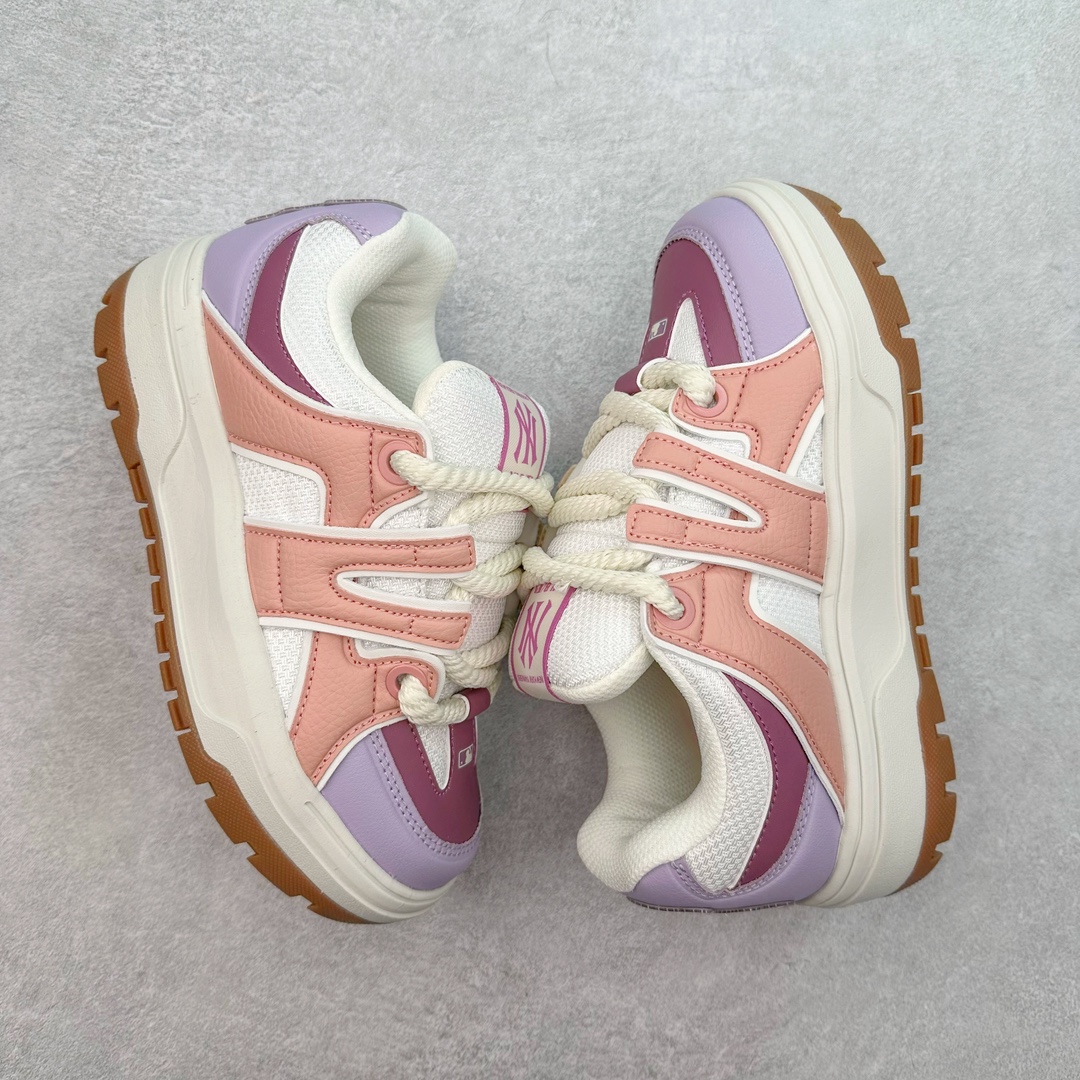 图片[3]-MLB Chunky Liner 时尚舒适耐磨低帮生活休闲鞋 MLB是韩国F&F旗下潮流服装品牌，拥有150年历史的经典传统，是街头文化和国际生活方式的领导者。MLB 拥有包括男装、女装、童装、配饰在内的全品类服饰，提供覆盖各性别、各年龄层、From Head to Toe的穿搭装备。其产品结合了韩国的时尚造型与质感，展现了运动服饰也可以兼具时尚潮流的风格。在产品设计上，MLB不仅融合了美国职业棒球大联盟的各当家球队，更结合了棒球运动中的各个元素。 尺码：35 36 36.5 37.5 38 38.5 39 40 40.5 41 42 42.5 43 44 44.5 45-选品中心