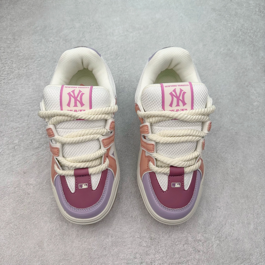 图片[2]-MLB Chunky Liner 时尚舒适耐磨低帮生活休闲鞋 MLB是韩国F&F旗下潮流服装品牌，拥有150年历史的经典传统，是街头文化和国际生活方式的领导者。MLB 拥有包括男装、女装、童装、配饰在内的全品类服饰，提供覆盖各性别、各年龄层、From Head to Toe的穿搭装备。其产品结合了韩国的时尚造型与质感，展现了运动服饰也可以兼具时尚潮流的风格。在产品设计上，MLB不仅融合了美国职业棒球大联盟的各当家球队，更结合了棒球运动中的各个元素。 尺码：35 36 36.5 37.5 38 38.5 39 40 40.5 41 42 42.5 43 44 44.5 45-选品中心