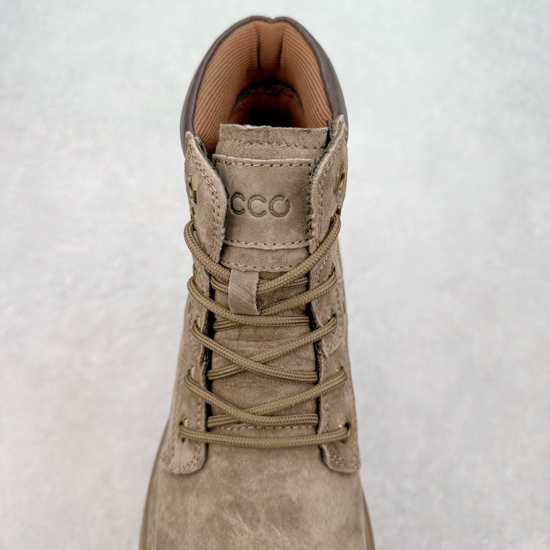 图片[5]-ECCO爱步男鞋大黄靴 防滑厚底马丁靴 工装靴真皮靴 适酷系列 臻选头层皮鞋面 弹性柔韧 舒适透气 带来舒适享受的脚感 贴合足底 便携简约系带设计 可自由调节松紧 细致精湛车线 牢固可靠 带来更持久穿搭品质 防滑弹力鞋底 清晰防滑纹理 轻盈弹力不厚重 抓地耐磨 舒适内里 柔软透气 合脚稳固 尺码：39 40 41 42 43 44 45（皮鞋码）-选品中心