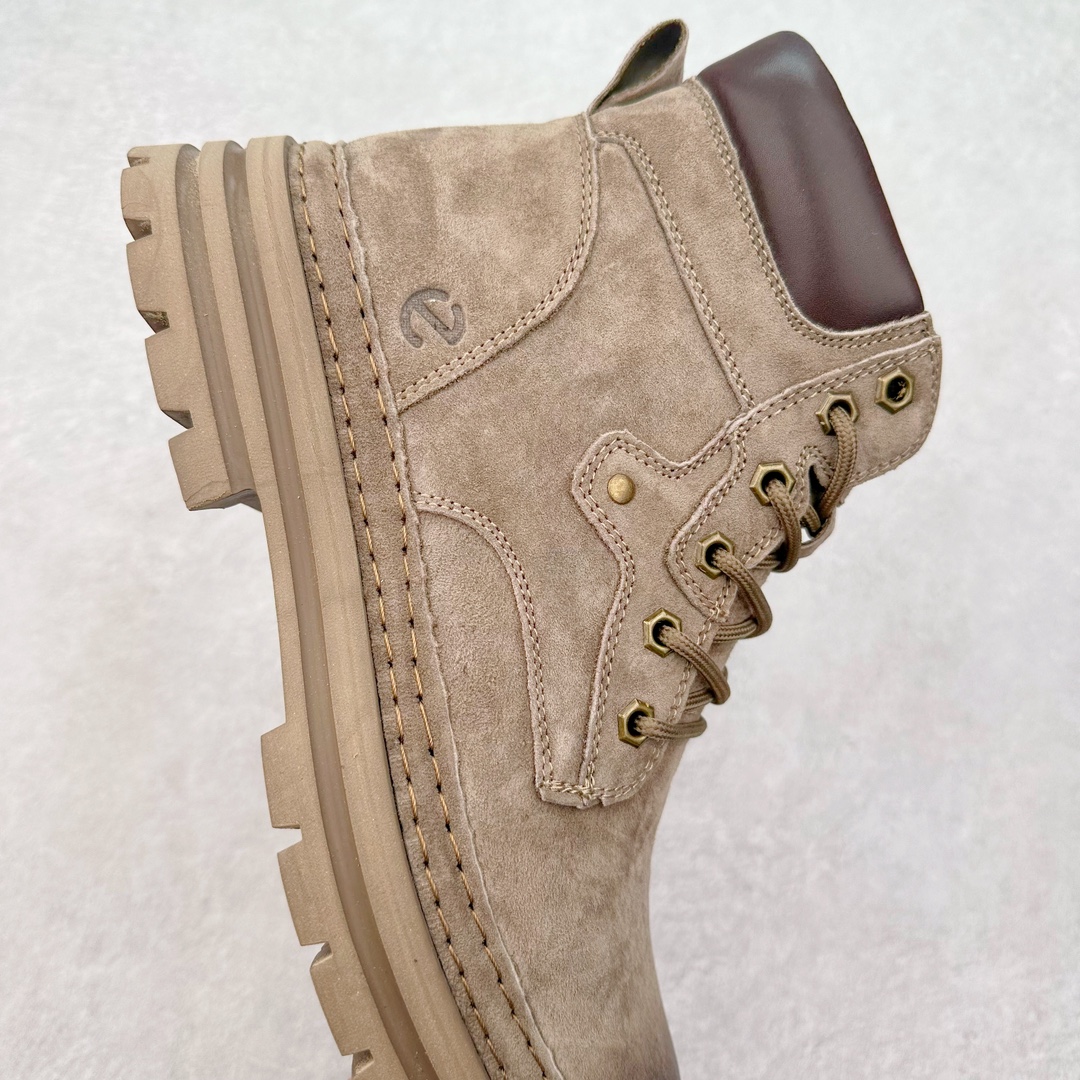 图片[6]-ECCO爱步男鞋大黄靴 防滑厚底马丁靴 工装靴真皮靴 适酷系列 臻选头层皮鞋面 弹性柔韧 舒适透气 带来舒适享受的脚感 贴合足底 便携简约系带设计 可自由调节松紧 细致精湛车线 牢固可靠 带来更持久穿搭品质 防滑弹力鞋底 清晰防滑纹理 轻盈弹力不厚重 抓地耐磨 舒适内里 柔软透气 合脚稳固 尺码：39 40 41 42 43 44 45（皮鞋码）-选品中心