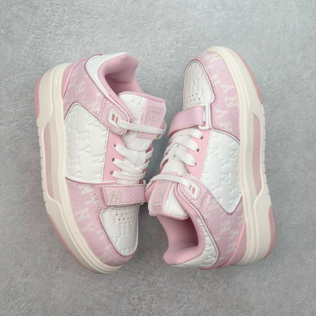 图片[3]-＃PB过验版 MLB Chunky Liner Basic 复古印花学长鞋系列低帮轻量增高厚底百搭休闲运动慢跑鞋板鞋 Korea韩国联名NY美国榄球纽约洋基队限定 目前可过轻松秒过各类鉴定 能操作的私聊 韩国代购专供 左脚内置NFC感应 区别市面贴纸假芯片 MLB专用菱形双针中底布 重点细节中底布带注胶孔 原厂NFC感应吊牌 支持鉴定 一个两位数 原盒原标 全套原楦原纸板原厂数据开发 中韩文保养标贴 绿色防霉片 平台代购专供 独家一比一RB+MD组合大底 高频后跟小人Logo精准对位立体饱满 正确网布加超迁鞋面 转印中底走线紧密 转印Logo工艺表层防刮不掉色 尺码：35 36 36.5 37.5 38 38.5 39 40 40.5 41 42 42.5 43 44 44.5 45-选品中心