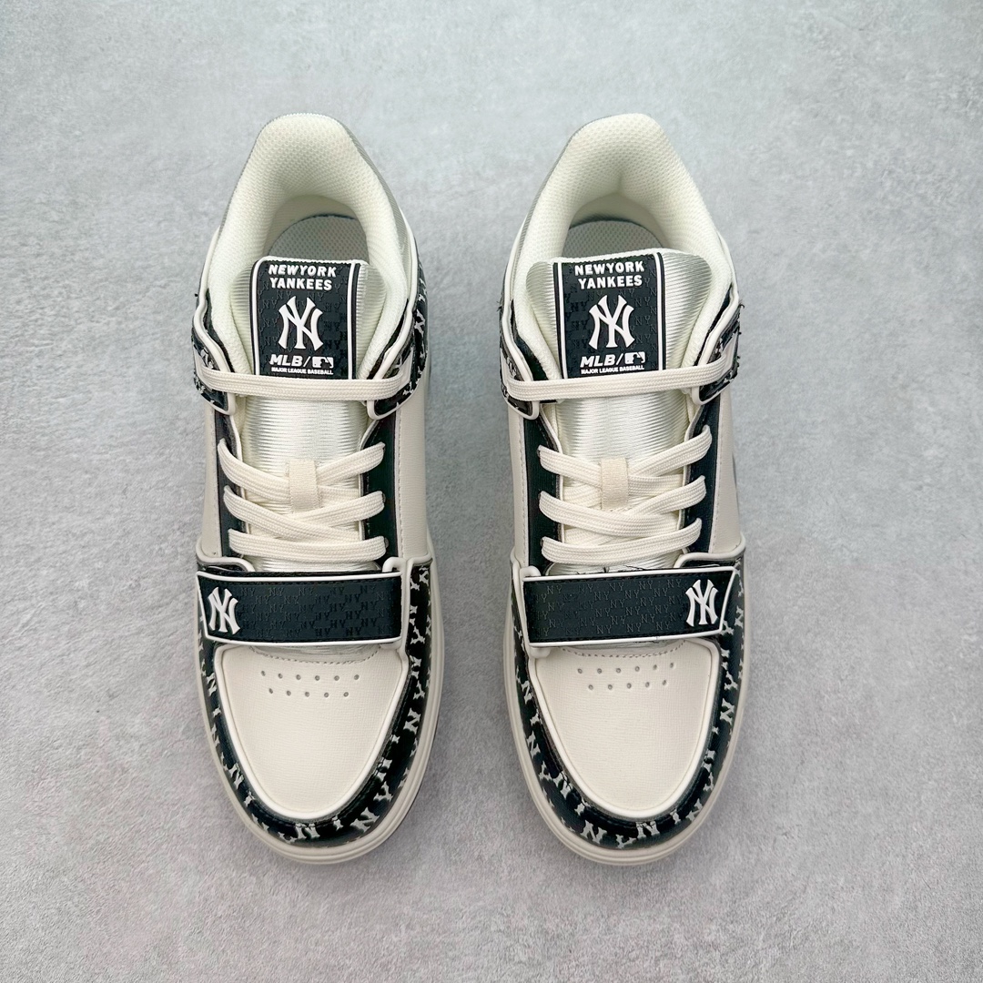 图片[2]-＃PB过验版 MLB Chunky Liner Basic 复古印花学长鞋系列低帮轻量增高厚底百搭休闲运动慢跑鞋板鞋 Korea韩国联名NY美国榄球纽约洋基队限定 目前可过轻松秒过各类鉴定 能操作的私聊 韩国代购专供 左脚内置NFC感应 区别市面贴纸假芯片 MLB专用菱形双针中底布 重点细节中底布带注胶孔 原厂NFC感应吊牌 支持鉴定 一个两位数 原盒原标 全套原楦原纸板原厂数据开发 中韩文保养标贴 绿色防霉片 平台代购专供 独家一比一RB+MD组合大底 高频后跟小人Logo精准对位立体饱满 正确网布加超迁鞋面 转印中底走线紧密 转印Logo工艺表层防刮不掉色 尺码：35 36 36.5 37.5 38 38.5 39 40 40.5 41 42 42.5 43 44 44.5 45-选品中心