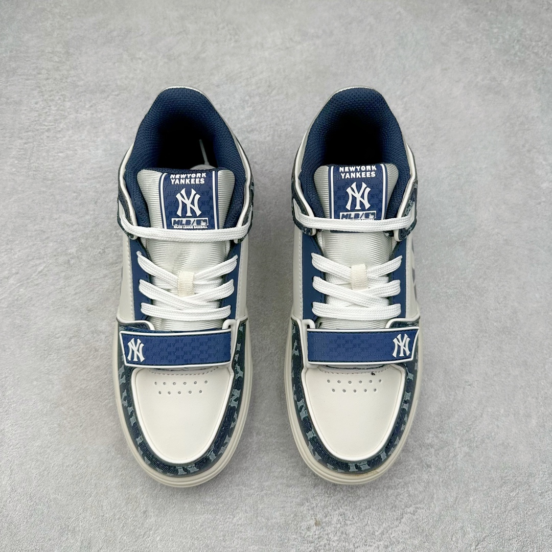图片[2]-＃PB过验版 MLB Chunky Liner Basic 复古印花学长鞋系列低帮轻量增高厚底百搭休闲运动慢跑鞋板鞋 Korea韩国联名NY美国榄球纽约洋基队限定 目前可过轻松秒过各类鉴定 能操作的私聊 韩国代购专供 左脚内置NFC感应 区别市面贴纸假芯片 MLB专用菱形双针中底布 重点细节中底布带注胶孔 原厂NFC感应吊牌 支持鉴定 一个两位数 原盒原标 全套原楦原纸板原厂数据开发 中韩文保养标贴 绿色防霉片 平台代购专供 独家一比一RB+MD组合大底 高频后跟小人Logo精准对位立体饱满 正确网布加超迁鞋面 转印中底走线紧密 转印Logo工艺表层防刮不掉色 尺码：35 36 36.5 37.5 38 38.5 39 40 40.5 41 42 42.5 43 44 44.5 45-选品中心