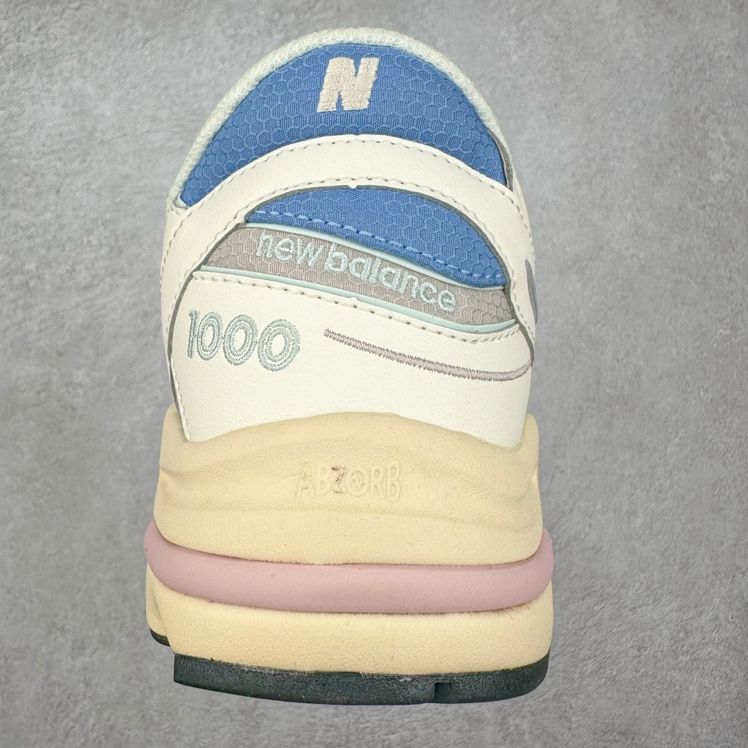 图片[8]-＃GT纯原福利 New Balance M1000 NB新百伦系列低帮复古老爹风休闲运动慢跑鞋 据悉，New Balance的复古鞋型M1000系列将在2024年正式回归。而自家美产创意总监Teddy Santis的AIMÉ LEON DORE也将率先推出联名1000撑撑场子，鞋款预计将在今年正式发布。New Balance1000系列作为NB最高端的鞋型，诞生于1999年，一度成为当年的热门鞋型，神似Nike Air Max95，现在看来也是一双符合潮流趋势的复古老爹鞋型。此番Teddy Santis亲自操刀，将丰富的配色和升级材质于复古的1000鞋型结合，鞋身采用米色、绿色和粉色的搭配。\\\”N\\\”字Logo也以全新的设计呈现，以1000标志性的网布和皮革材质打造，带来全新的视觉体验。后续ALD和New Balance1000的联名还将推出纯白配色，具体颜值还要等更多实物图的释出。AIMÉ LEON DORE和New Balance的多次联名一直有着超高的人气，无论是550还是1906R都有着不低的溢价，预计此番颜值不错的全新1000也会有着较高的人气。尺码：36 37 37.5 38 38.5 39.5 40 40.5 41.5 42 42.5 43 44 44.5 45 45.5 46.5-选品中心