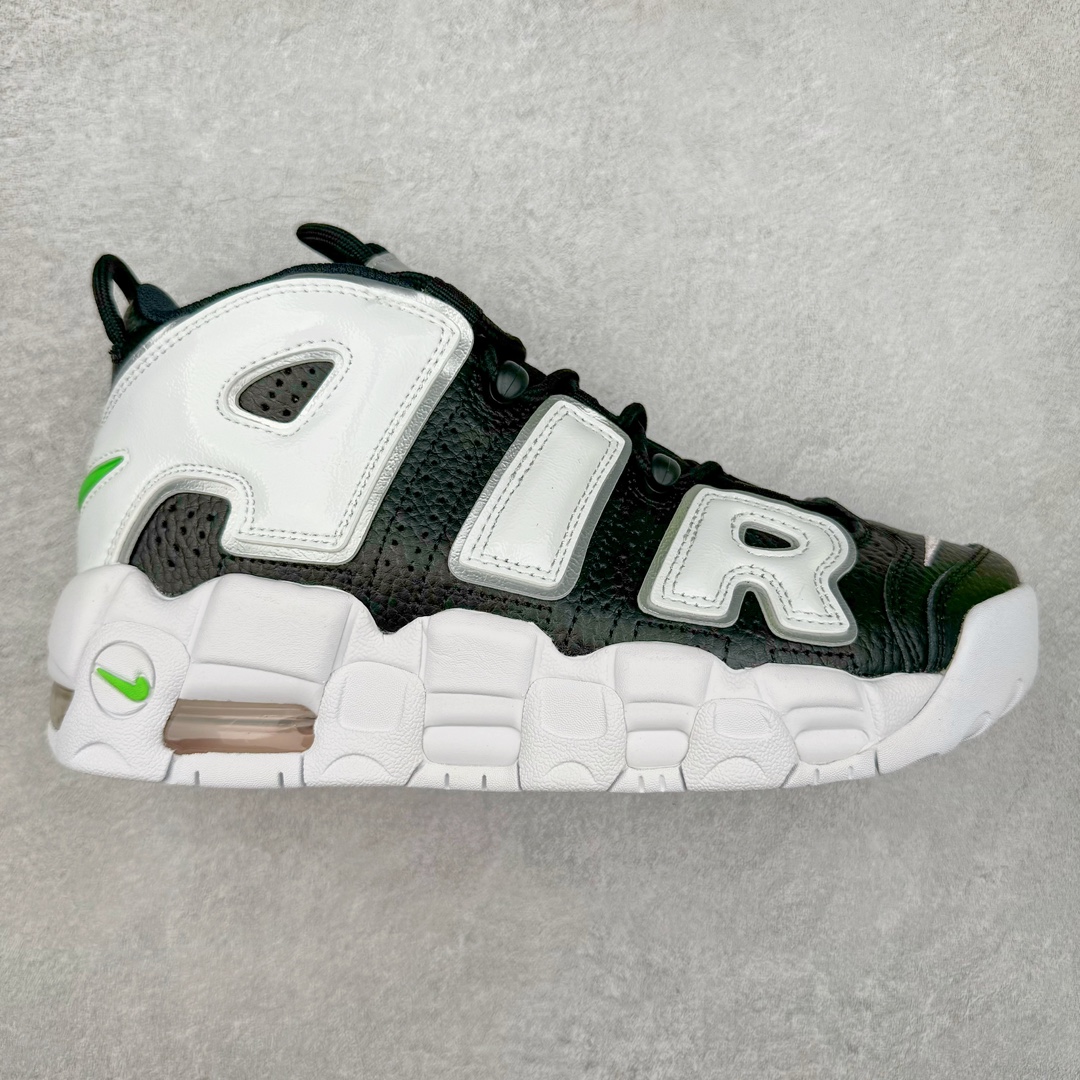 ＃PP纯原福利 NK Air More Uptempo ’96 OG 皮蓬大AIR复古篮球鞋 以流行于街头的涂鸦文化为设计灵感 整体的设计风格夸张而充满魅力 厚实而充满质感的皮质鞋面两侧印刻了一对巨大的字母“AIR”独特炫酷的外观惊艳无比 尺码：36 36.5 37.5 38 38.5 39 40 40.5 41 42 42.5 43 44 44.5 45 46-选品中心
