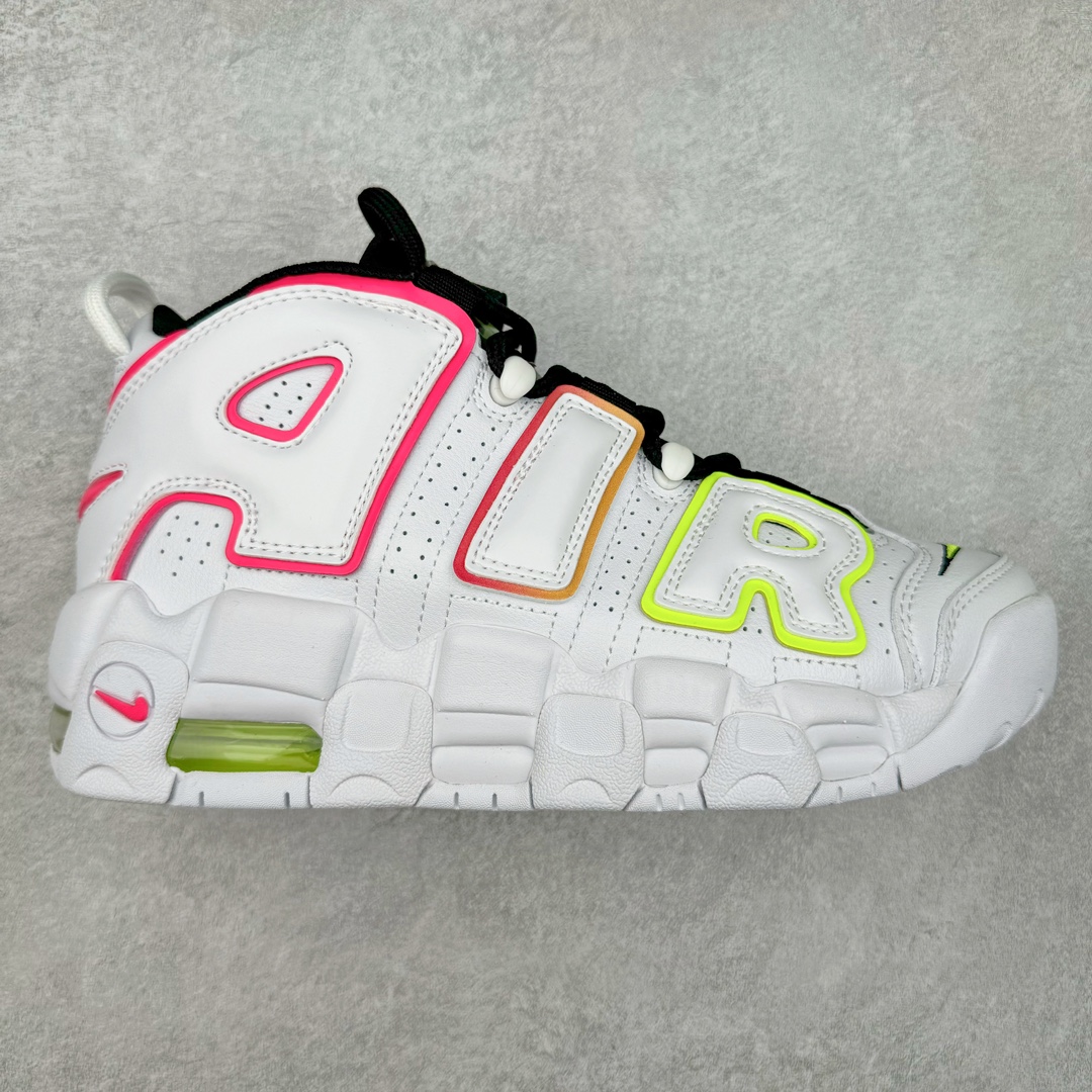 图片[2]-＃PP纯原福利 NK Air More Uptempo ’96 OG 皮蓬大AIR复古篮球鞋 以流行于街头的涂鸦文化为设计灵感 整体的设计风格夸张而充满魅力 厚实而充满质感的皮质鞋面两侧印刻了一对巨大的字母“AIR”独特炫酷的外观惊艳无比 尺码：36 36.5 37.5 38 38.5 39 40 40.5 41 42 42.5 43 44 44.5 45 46-选品中心