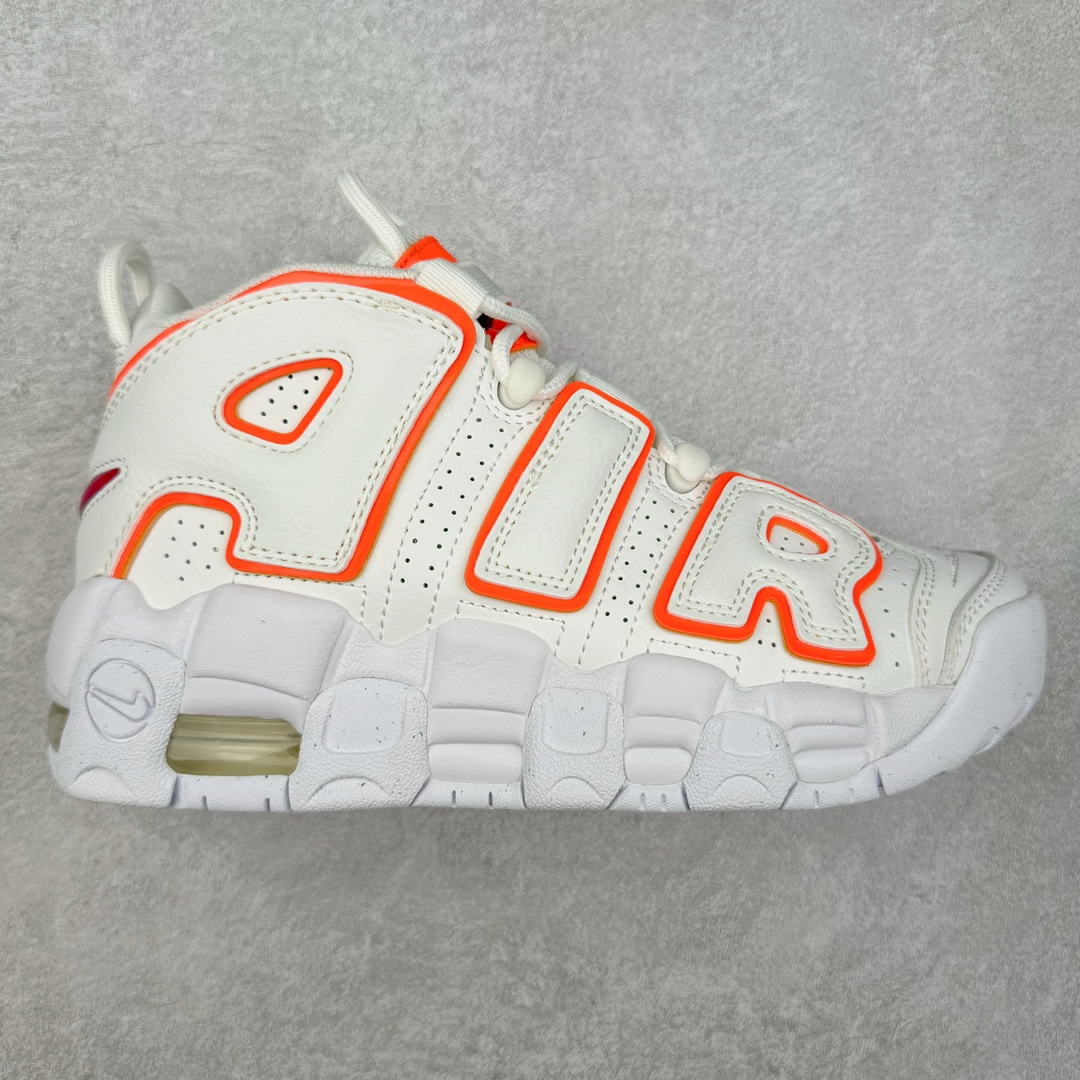 图片[2]-＃PP纯原福利 NK Air More Uptempo ’96 OG 皮蓬大AIR复古篮球鞋 以流行于街头的涂鸦文化为设计灵感 整体的设计风格夸张而充满魅力 厚实而充满质感的皮质鞋面两侧印刻了一对巨大的字母“AIR”独特炫酷的外观惊艳无比 尺码：36 36.5 37.5 38 38.5 39 40 40.5 41 42 42.5 43 44 44.5 45 46-选品中心