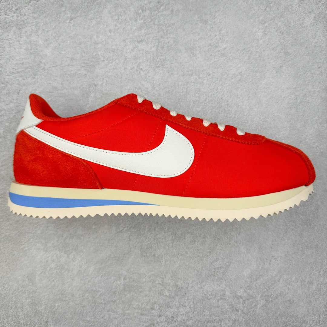 ＃JC纯原 NK Classic Cortez Leather 阿甘复古初代皮革慢跑鞋 DZ2795-601 实体平台指令订单 全套原纸板楦头开发 原厂数据大底磨具 一比一鞋头弧度高度鞋身弧度 细节品控鞋型随意对比 正确烫金高频细节 公司级标准检验QC 区分市面一切版本 完美复刻阿甘复古鞋型 尺码：35.5 36 36.5 37.5 38 38.5 39 40 40.5 41 42 42.5 43 44 45-选品中心