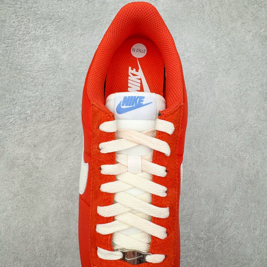 图片[5]-＃JC纯原 NK Classic Cortez Leather 阿甘复古初代皮革慢跑鞋 DZ2795-601 实体平台指令订单 全套原纸板楦头开发 原厂数据大底磨具 一比一鞋头弧度高度鞋身弧度 细节品控鞋型随意对比 正确烫金高频细节 公司级标准检验QC 区分市面一切版本 完美复刻阿甘复古鞋型 尺码：35.5 36 36.5 37.5 38 38.5 39 40 40.5 41 42 42.5 43 44 45-选品中心