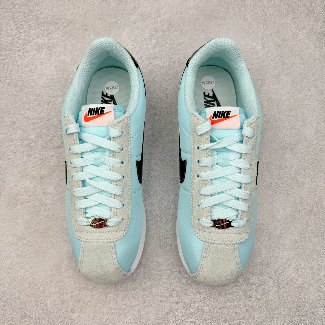 图片[2]-＃JC纯原 NK Classic Cortez Leather 阿甘复古初代皮革慢跑鞋 DZ2795-401 实体平台指令订单 全套原纸板楦头开发 原厂数据大底磨具 一比一鞋头弧度高度鞋身弧度 细节品控鞋型随意对比 正确烫金高频细节 公司级标准检验QC 区分市面一切版本 完美复刻阿甘复古鞋型 尺码：35.5 36 36.5 37.5 38 38.5 39 40 40.5 41 42 42.5 43 44 45-选品中心