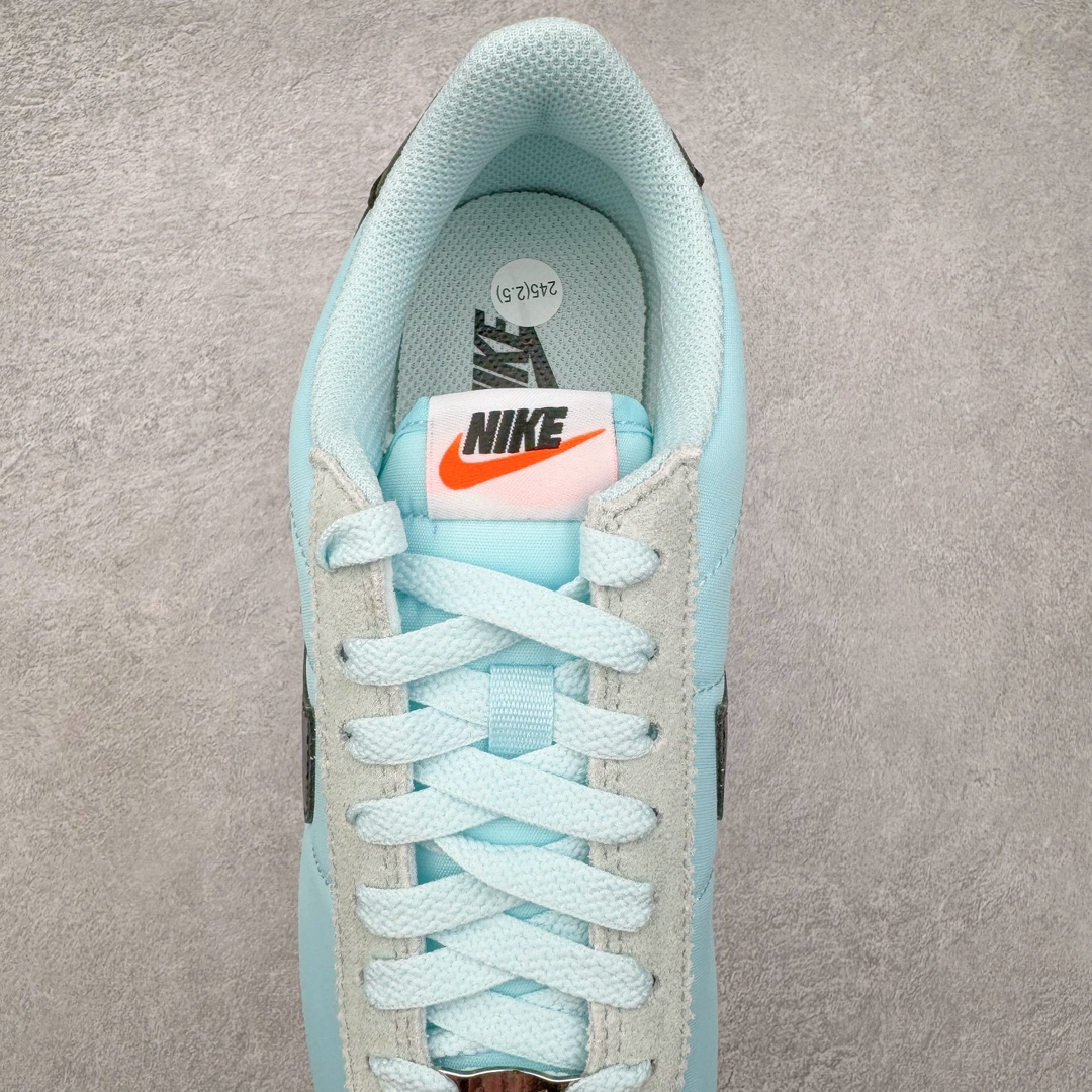 图片[5]-＃JC纯原 NK Classic Cortez Leather 阿甘复古初代皮革慢跑鞋 DZ2795-401 实体平台指令订单 全套原纸板楦头开发 原厂数据大底磨具 一比一鞋头弧度高度鞋身弧度 细节品控鞋型随意对比 正确烫金高频细节 公司级标准检验QC 区分市面一切版本 完美复刻阿甘复古鞋型 尺码：35.5 36 36.5 37.5 38 38.5 39 40 40.5 41 42 42.5 43 44 45-选品中心