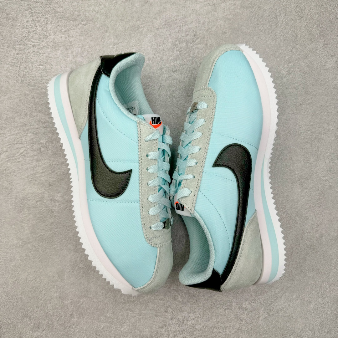 图片[3]-＃JC纯原 NK Classic Cortez Leather 阿甘复古初代皮革慢跑鞋 DZ2795-401 实体平台指令订单 全套原纸板楦头开发 原厂数据大底磨具 一比一鞋头弧度高度鞋身弧度 细节品控鞋型随意对比 正确烫金高频细节 公司级标准检验QC 区分市面一切版本 完美复刻阿甘复古鞋型 尺码：35.5 36 36.5 37.5 38 38.5 39 40 40.5 41 42 42.5 43 44 45-选品中心