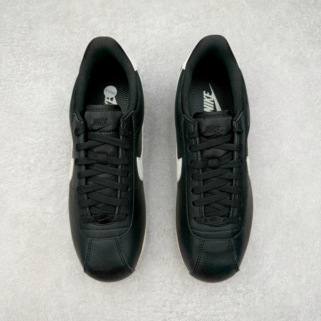 图片[2]-＃JC纯原 NK Classic Cortez Leather 阿甘复古初代皮革慢跑鞋 FB6877-001 实体平台指令订单 全套原纸板楦头开发 原厂数据大底磨具 一比一鞋头弧度高度鞋身弧度 细节品控鞋型随意对比 正确烫金高频细节 公司级标准检验QC 区分市面一切版本 完美复刻阿甘复古鞋型 尺码：35.5 36 36.5 37.5 38 38.5 39 40 40.5 41 42 42.5 43 44 45-选品中心