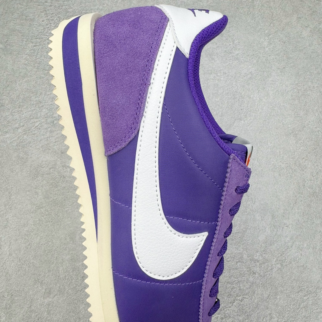 图片[6]-＃JC纯原 NK Classic Cortez Leather 阿甘复古初代皮革慢跑鞋 DZ2795-500 实体平台指令订单 全套原纸板楦头开发 原厂数据大底磨具 一比一鞋头弧度高度鞋身弧度 细节品控鞋型随意对比 正确烫金高频细节 公司级标准检验QC 区分市面一切版本 完美复刻阿甘复古鞋型 尺码：35.5 36 36.5 37.5 38 38.5 39 40 40.5 41 42 42.5 43 44 45-选品中心