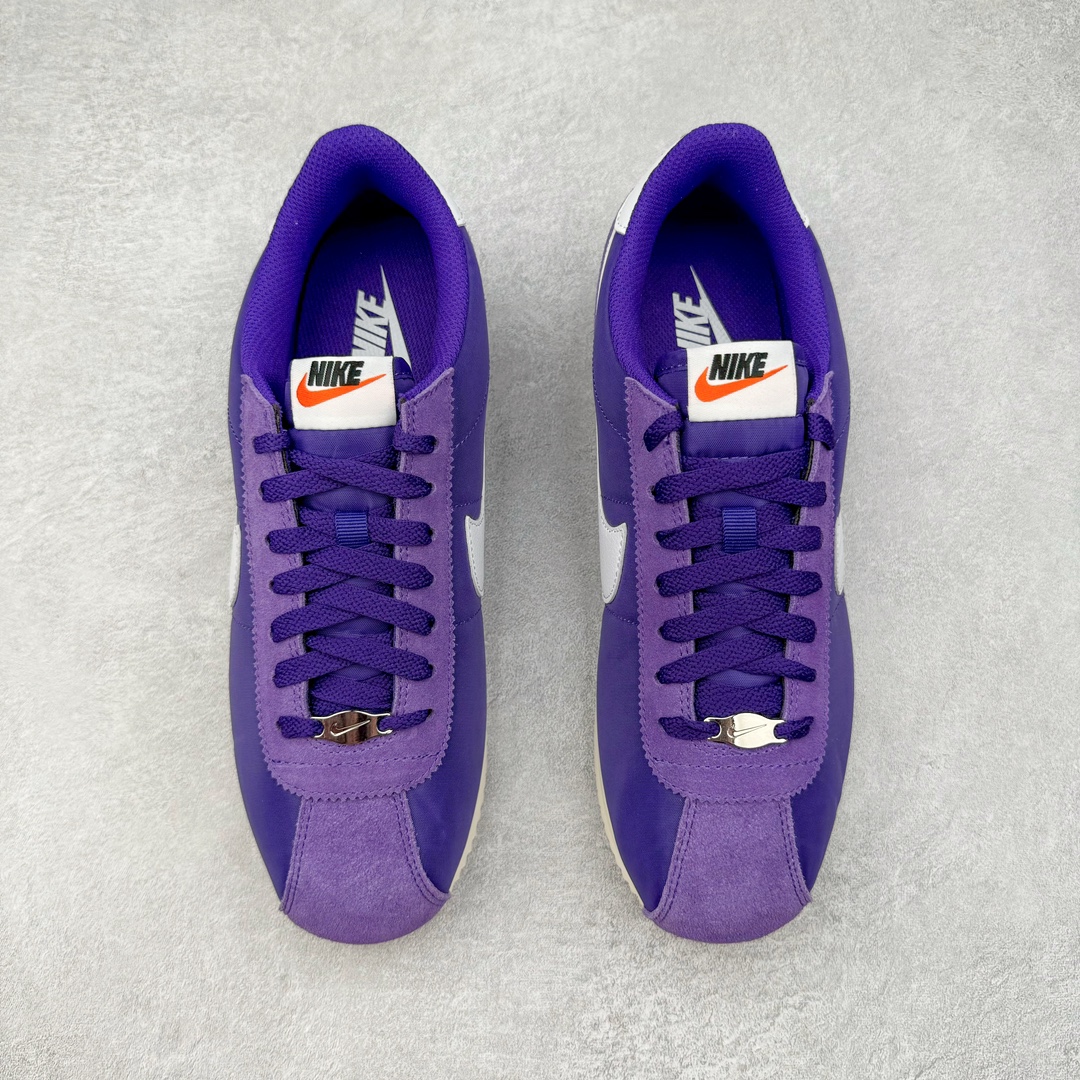 图片[2]-＃JC纯原 NK Classic Cortez Leather 阿甘复古初代皮革慢跑鞋 DZ2795-500 实体平台指令订单 全套原纸板楦头开发 原厂数据大底磨具 一比一鞋头弧度高度鞋身弧度 细节品控鞋型随意对比 正确烫金高频细节 公司级标准检验QC 区分市面一切版本 完美复刻阿甘复古鞋型 尺码：35.5 36 36.5 37.5 38 38.5 39 40 40.5 41 42 42.5 43 44 45-选品中心