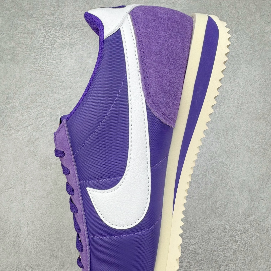 图片[7]-＃JC纯原 NK Classic Cortez Leather 阿甘复古初代皮革慢跑鞋 DZ2795-500 实体平台指令订单 全套原纸板楦头开发 原厂数据大底磨具 一比一鞋头弧度高度鞋身弧度 细节品控鞋型随意对比 正确烫金高频细节 公司级标准检验QC 区分市面一切版本 完美复刻阿甘复古鞋型 尺码：35.5 36 36.5 37.5 38 38.5 39 40 40.5 41 42 42.5 43 44 45-选品中心