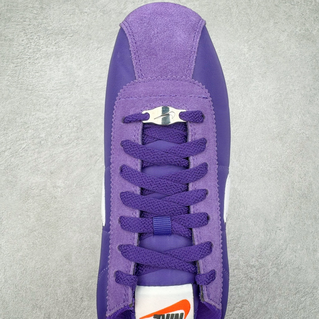 图片[4]-＃JC纯原 NK Classic Cortez Leather 阿甘复古初代皮革慢跑鞋 DZ2795-500 实体平台指令订单 全套原纸板楦头开发 原厂数据大底磨具 一比一鞋头弧度高度鞋身弧度 细节品控鞋型随意对比 正确烫金高频细节 公司级标准检验QC 区分市面一切版本 完美复刻阿甘复古鞋型 尺码：35.5 36 36.5 37.5 38 38.5 39 40 40.5 41 42 42.5 43 44 45-选品中心