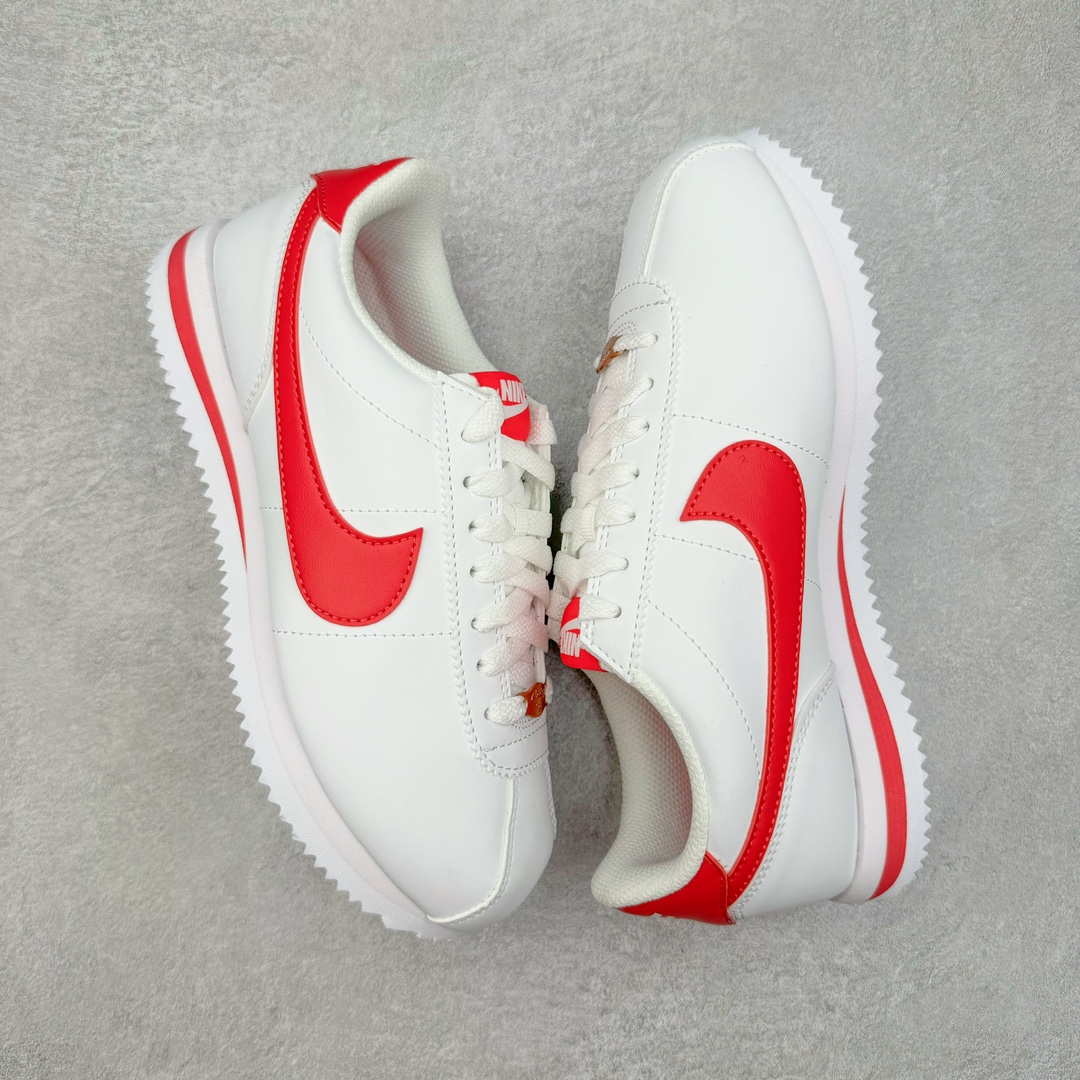 图片[3]-＃JC纯原 NK Classic Cortez Leather 阿甘复古初代皮革慢跑鞋 904764-109 实体平台指令订单 全套原纸板楦头开发 原厂数据大底磨具 一比一鞋头弧度高度鞋身弧度 细节品控鞋型随意对比 正确烫金高频细节 公司级标准检验QC 区分市面一切版本 完美复刻阿甘复古鞋型 尺码：35.5 36 36.5 37.5 38 38.5 39 40 40.5 41 42 42.5 43 44 45-选品中心