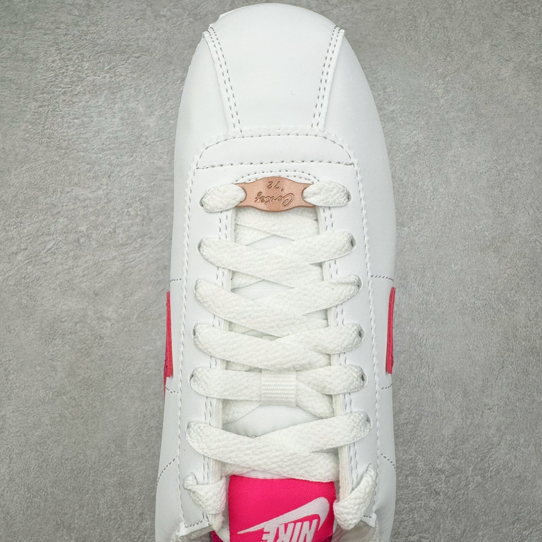 图片[4]-＃JC纯原 NK Classic Cortez Leather 阿甘复古初代皮革慢跑鞋 904764-109 实体平台指令订单 全套原纸板楦头开发 原厂数据大底磨具 一比一鞋头弧度高度鞋身弧度 细节品控鞋型随意对比 正确烫金高频细节 公司级标准检验QC 区分市面一切版本 完美复刻阿甘复古鞋型 尺码：35.5 36 36.5 37.5 38 38.5 39 40 40.5 41 42 42.5 43 44 45-选品中心