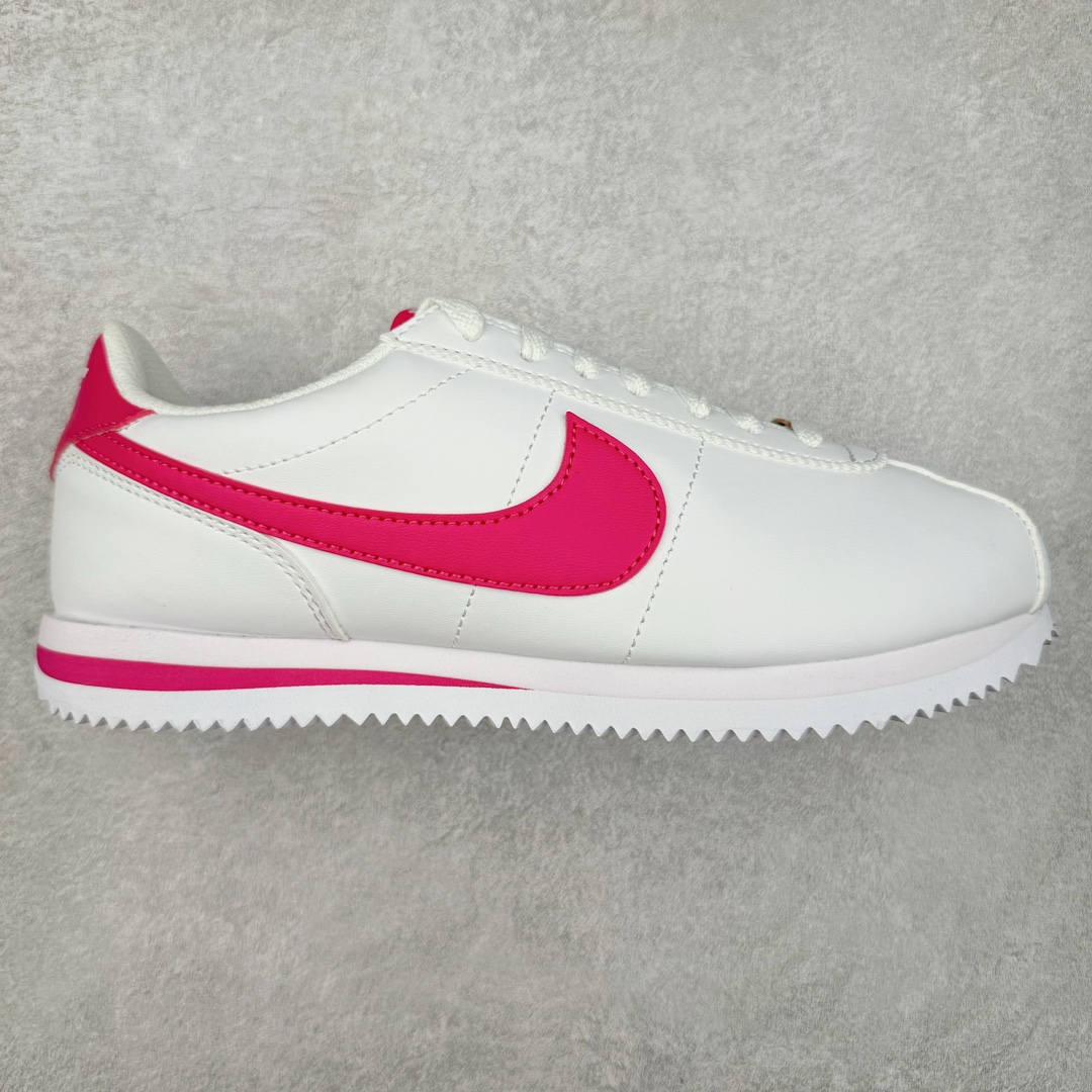 ＃JC纯原 NK Classic Cortez Leather 阿甘复古初代皮革慢跑鞋 904764-109 实体平台指令订单 全套原纸板楦头开发 原厂数据大底磨具 一比一鞋头弧度高度鞋身弧度 细节品控鞋型随意对比 正确烫金高频细节 公司级标准检验QC 区分市面一切版本 完美复刻阿甘复古鞋型 尺码：35.5 36 36.5 37.5 38 38.5 39 40 40.5 41 42 42.5 43 44 45-选品中心