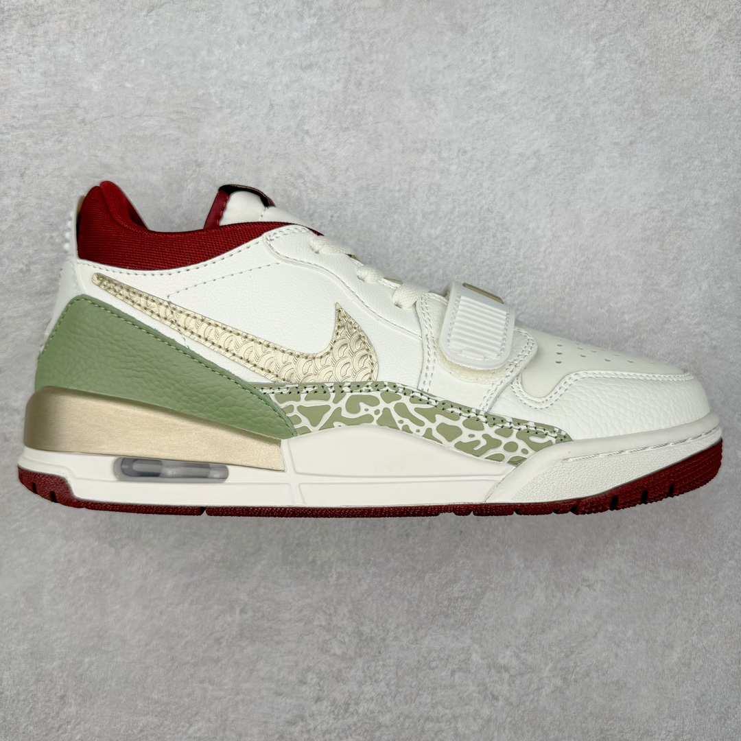 ＃PP特价福利 Air Jordan Legacy AJ312 复古篮球鞋 鞋身采用了皮革材质打造 横跨鞋面的魔术贴十分吸睛 侧面的Swoosh Logo的一部分被鞋面遮挡了一部分 颇具玩味 魔术贴上标有NK标识 而鞋舌上是Jordan的经典红色飞翼Logo 后跟和鞋底均采用了AJ3的设计 后跟上同样也使用了经典的爆裂纹图案 尺码：36 36.5 37.5 38 38.5 39 40 40.5 41 42 42.5 43 44 44.5 45 46 47.5-选品中心