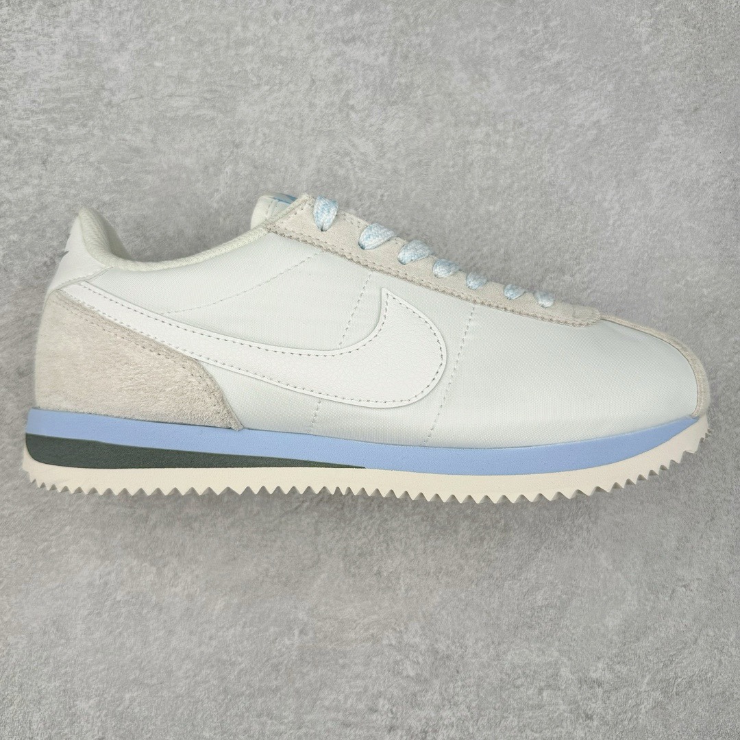 图片[2]-＃JC纯原 NK Classic Cortez Leather 阿甘复古初代皮革慢跑鞋 DZ2795-401 实体平台指令订单 全套原纸板楦头开发 原厂数据大底磨具 一比一鞋头弧度高度鞋身弧度 细节品控鞋型随意对比 正确烫金高频细节 公司级标准检验QC 区分市面一切版本 完美复刻阿甘复古鞋型 尺码：35.5 36 36.5 37.5 38 38.5 39 40 40.5 41 42 42.5 43 44 45-选品中心