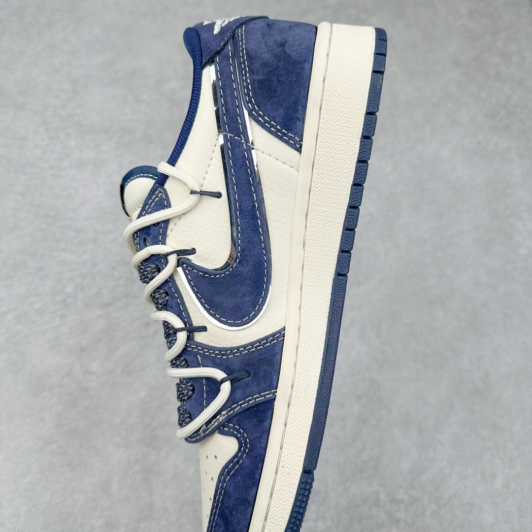 图片[7]-TS x Air Jordan AJ1 Low 倒钩低帮联名定制配色 XS3186-201 原厂内置气垫魔块 A模大底 头层小牛皮 鞋舌AJ原厂专用牛津布+AJ专用反口珍珠布+原厂无杂质高弹内里海棉+特殊封边弹力鞋带 尺码：36 36.5 37.5 38 38.5 39 40 40.5 41 42 42.5 43 44 44.5 45 46 47.5-选品中心