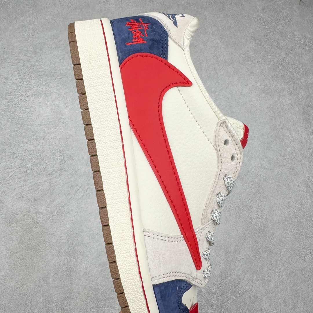 图片[7]-TS x Air Jordan AJ1 Low 倒钩低帮联名定制配色 SJ2068-135 原厂内置气垫魔块 A模大底 头层小牛皮 鞋舌AJ原厂专用牛津布+AJ专用反口珍珠布+原厂无杂质高弹内里海棉+特殊封边弹力鞋带 尺码：36 36.5 37.5 38 38.5 39 40 40.5 41 42 42.5 43 44 44.5 45 46 47.5-选品中心