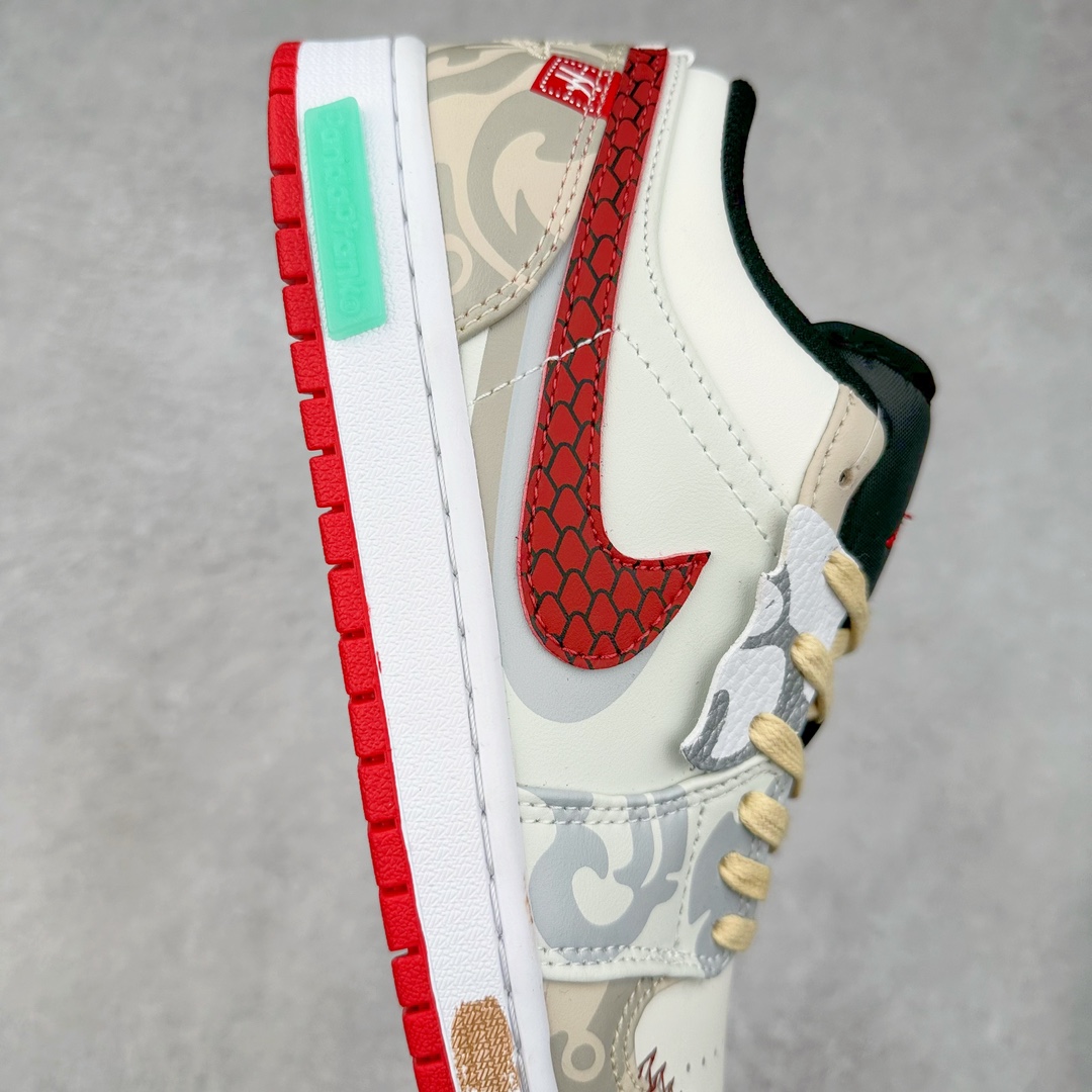 图片[6]-Air Jordan AJ1 Low 低帮系列定制配色 553558-066 原厂内置气垫魔块 A模大底 头层小牛皮 鞋舌AJ原厂专用牛津布+AJ专用反口珍珠布+原厂无杂质高弹内里海棉+特殊封边弹力鞋带 尺码：36 36.5 37.5 38 38.5 39 40 40.5 41 42 42.5 43 44 44.5 45 46-选品中心