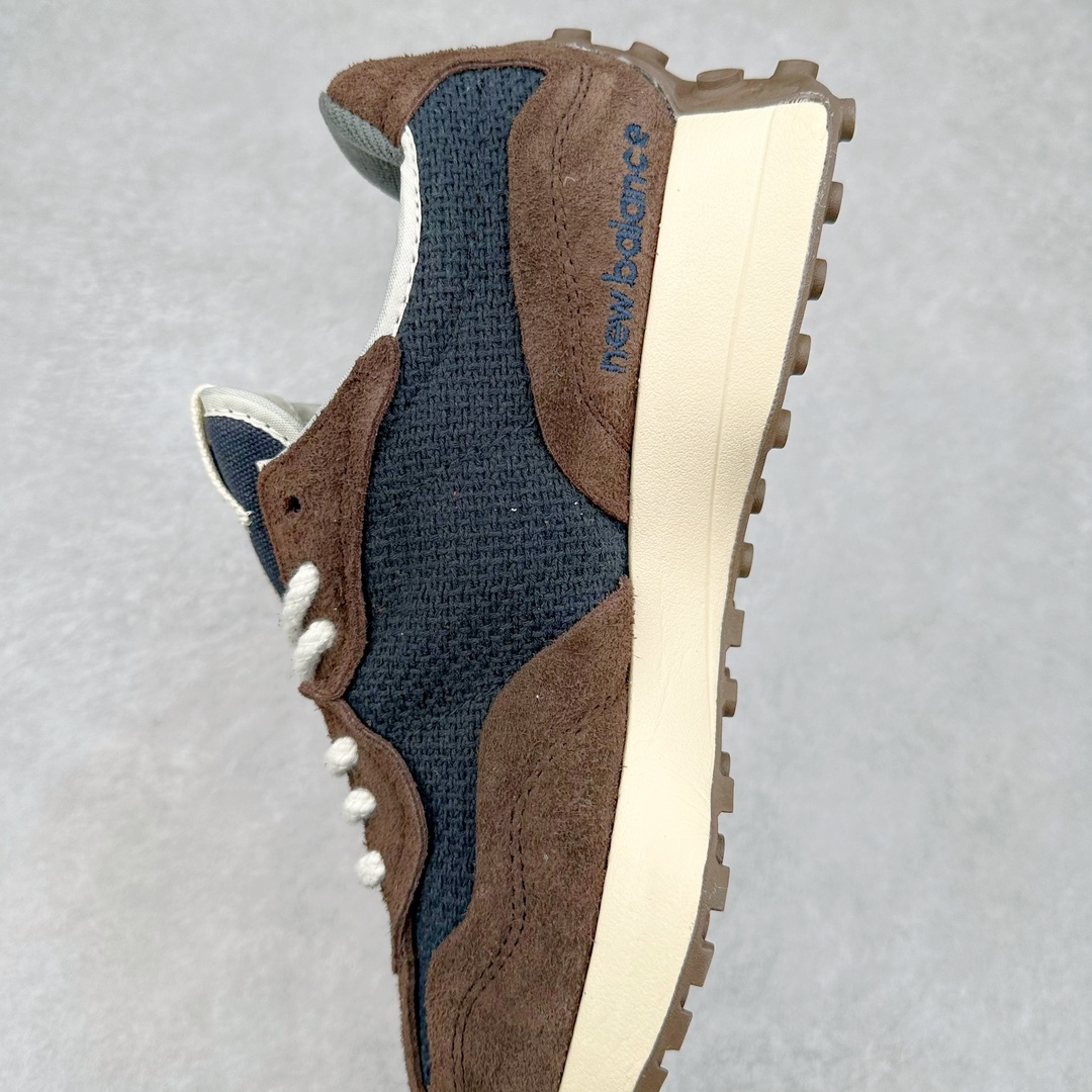 图片[7]-New Balance MS327 NB新百伦系列复古休闲运动慢跑鞋 #以更纯粹的复古风格设计打造的全新造型 侧身还以解构设计 将 N 字标志以做旧压花样式呈现 样式别具新意 而麂皮、冲孔皮革的塑造 则呈现出高级怀旧气质 也让鞋款在奢华时装风格与运动氛围之间达到了平衡 鞋身采用尼龙及猪巴革麂皮物料拼接构成 中底高弹PU材质及满丁防滑橡胶外底 尺码：36 37 37.5 38 38.5 39.5 40 40.5 41.5 42 42.5 43 44 45-选品中心