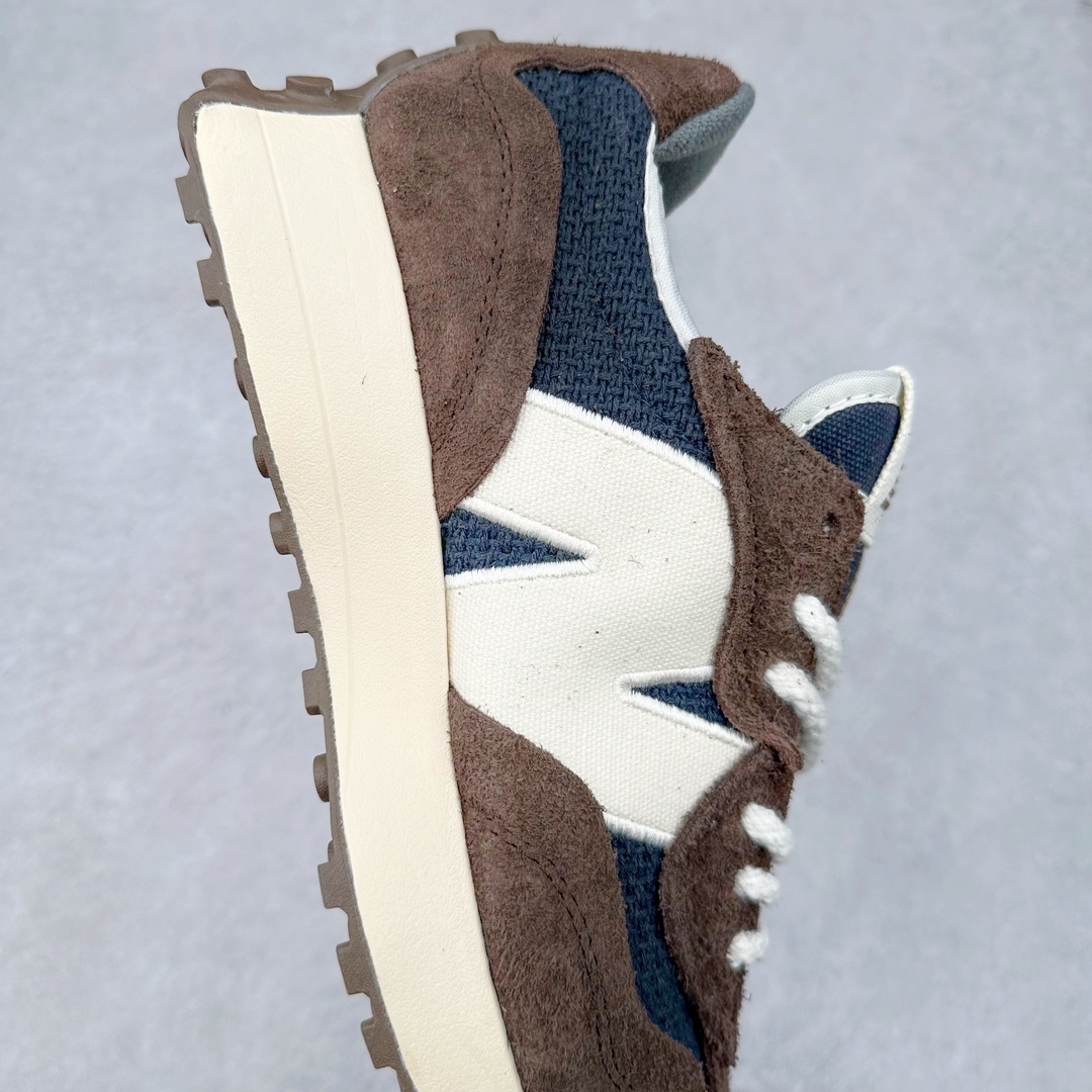 图片[6]-New Balance MS327 NB新百伦系列复古休闲运动慢跑鞋 #以更纯粹的复古风格设计打造的全新造型 侧身还以解构设计 将 N 字标志以做旧压花样式呈现 样式别具新意 而麂皮、冲孔皮革的塑造 则呈现出高级怀旧气质 也让鞋款在奢华时装风格与运动氛围之间达到了平衡 鞋身采用尼龙及猪巴革麂皮物料拼接构成 中底高弹PU材质及满丁防滑橡胶外底 尺码：36 37 37.5 38 38.5 39.5 40 40.5 41.5 42 42.5 43 44 45-选品中心