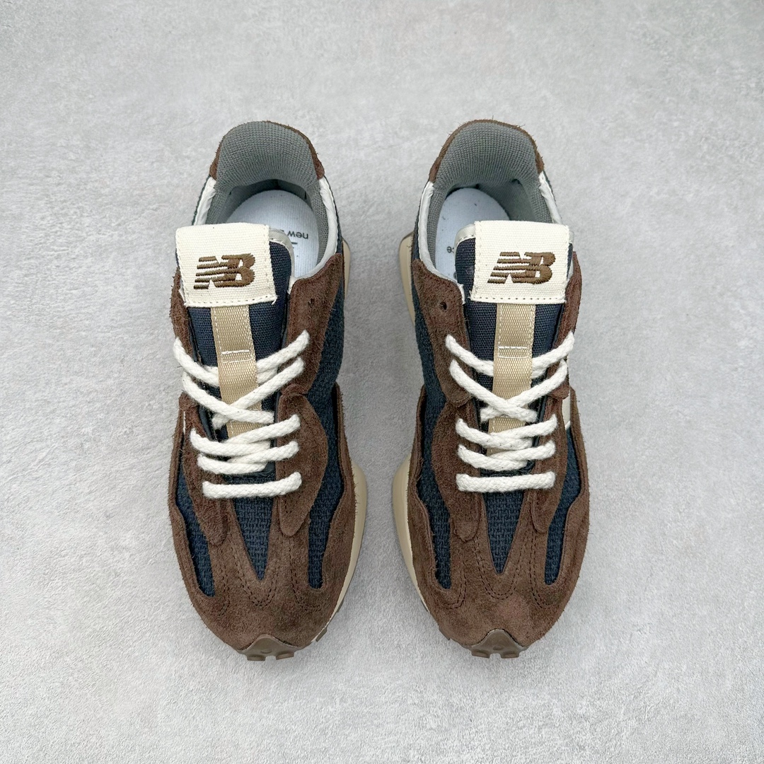图片[2]-New Balance MS327 NB新百伦系列复古休闲运动慢跑鞋 #以更纯粹的复古风格设计打造的全新造型 侧身还以解构设计 将 N 字标志以做旧压花样式呈现 样式别具新意 而麂皮、冲孔皮革的塑造 则呈现出高级怀旧气质 也让鞋款在奢华时装风格与运动氛围之间达到了平衡 鞋身采用尼龙及猪巴革麂皮物料拼接构成 中底高弹PU材质及满丁防滑橡胶外底 尺码：36 37 37.5 38 38.5 39.5 40 40.5 41.5 42 42.5 43 44 45-选品中心