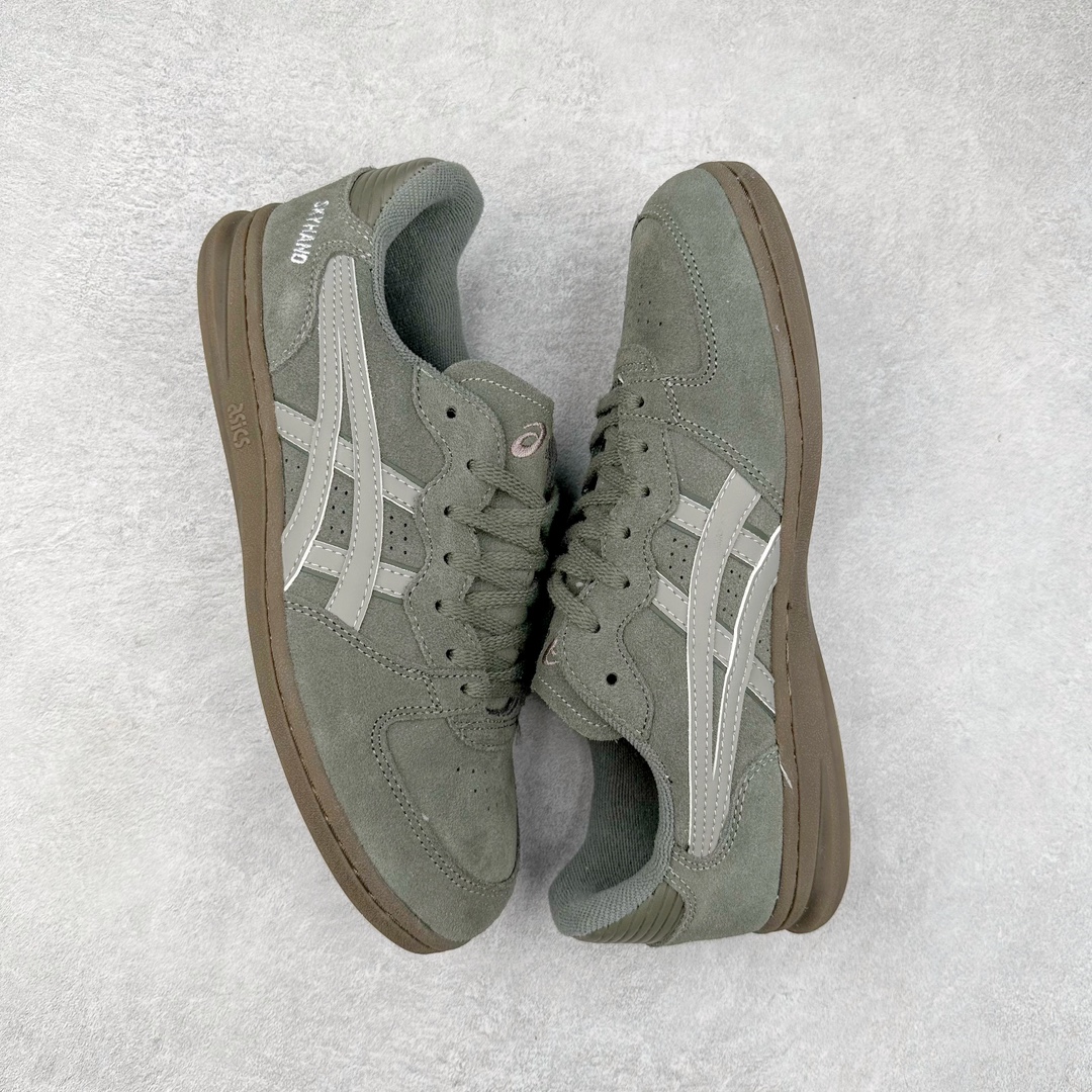 图片[3]-HAY x Asics Skyhand OG 复古板鞋 ASICS (亚瑟士）是日本实业家鬼家喜八郎创立的跑鞋运动品牌，名字想法源自著名的拉丁谚语“AnimaSana In Corpore Sano”意为“健全的精神寓于强健的体魄”。正如其名字的含义，ASICS亚瑟士一直坚信保持身体的健康与活力是打造健康快乐的生活方式的最佳途径。亚瑟士的跑鞋、篮球鞋等系列集专业与美貌于一身，拥有极高的热度 货号：1203A563 尺码：36 37 37.5 38 39 39.5 40 40.5 41.5 42 42.5 43.5 44 45-选品中心