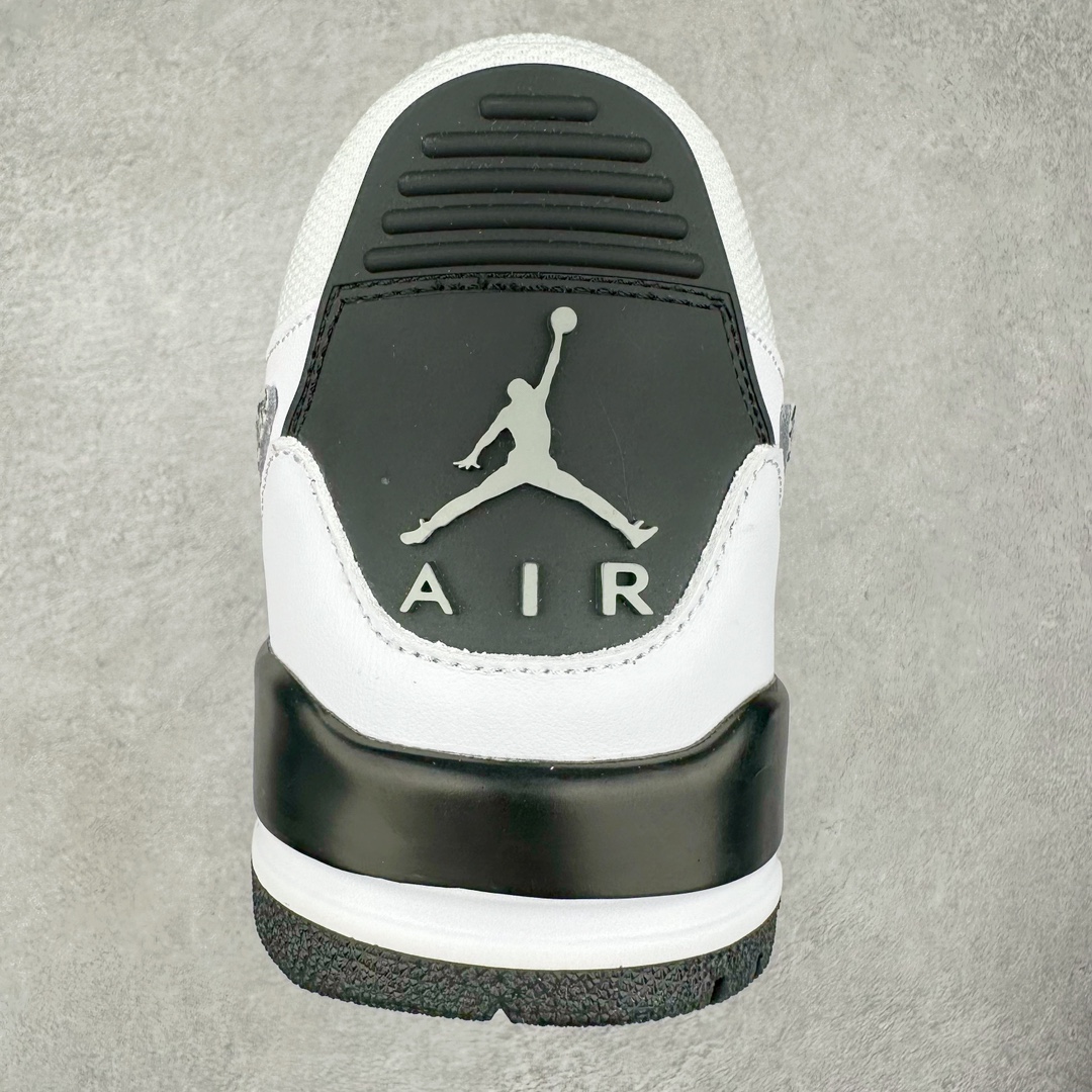 图片[8]-＃TG头层特价福利 Air Jordan Legacy AJ312 复古篮球鞋 鞋身采用了皮革材质打造 横跨鞋面的魔术贴十分吸睛 侧面的Swoosh Logo的一部分被鞋面遮挡了一部分 颇具玩味 魔术贴上标有NK标识 而鞋舌上是Jordan的经典红色飞翼Logo 后跟和鞋底均采用了AJ3的设计 后跟上同样也使用了经典的爆裂纹图案 尺码：35.5 36 36.5 37.5 38 38.5 39 40 40.5 41 42 42.5 43 44 44.5 45 46 47.5-选品中心