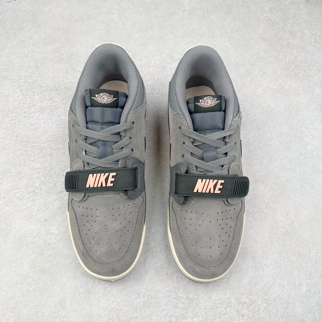 图片[2]-＃TG头层特价福利 Air Jordan Legacy AJ312 复古篮球鞋 鞋身采用了皮革材质打造 横跨鞋面的魔术贴十分吸睛 侧面的Swoosh Logo的一部分被鞋面遮挡了一部分 颇具玩味 魔术贴上标有NK标识 而鞋舌上是Jordan的经典红色飞翼Logo 后跟和鞋底均采用了AJ3的设计 后跟上同样也使用了经典的爆裂纹图案 尺码：35.5 36 36.5 37.5 38 38.5 39 40 40.5 41 42 42.5 43 44 44.5 45 46 47.5-选品中心