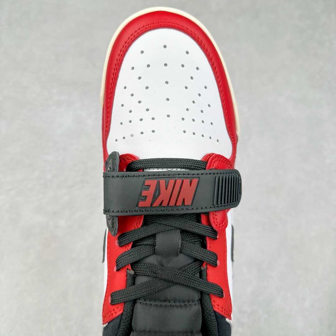 图片[4]-＃TG头层特价福利 Air Jordan Legacy AJ312 复古篮球鞋 鞋身采用了皮革材质打造 横跨鞋面的魔术贴十分吸睛 侧面的Swoosh Logo的一部分被鞋面遮挡了一部分 颇具玩味 魔术贴上标有NK标识 而鞋舌上是Jordan的经典红色飞翼Logo 后跟和鞋底均采用了AJ3的设计 后跟上同样也使用了经典的爆裂纹图案 尺码：35.5 36 36.5 37.5 38 38.5 39 40 40.5 41 42 42.5 43 44 44.5 45 46 47.5-选品中心