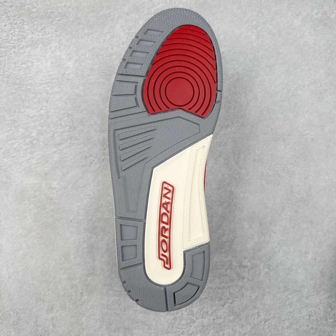 图片[9]-＃TG头层特价福利 Air Jordan Legacy AJ312 复古篮球鞋 鞋身采用了皮革材质打造 横跨鞋面的魔术贴十分吸睛 侧面的Swoosh Logo的一部分被鞋面遮挡了一部分 颇具玩味 魔术贴上标有NK标识 而鞋舌上是Jordan的经典红色飞翼Logo 后跟和鞋底均采用了AJ3的设计 后跟上同样也使用了经典的爆裂纹图案 尺码：35.5 36 36.5 37.5 38 38.5 39 40 40.5 41 42 42.5 43 44 44.5 45 46 47.5-选品中心