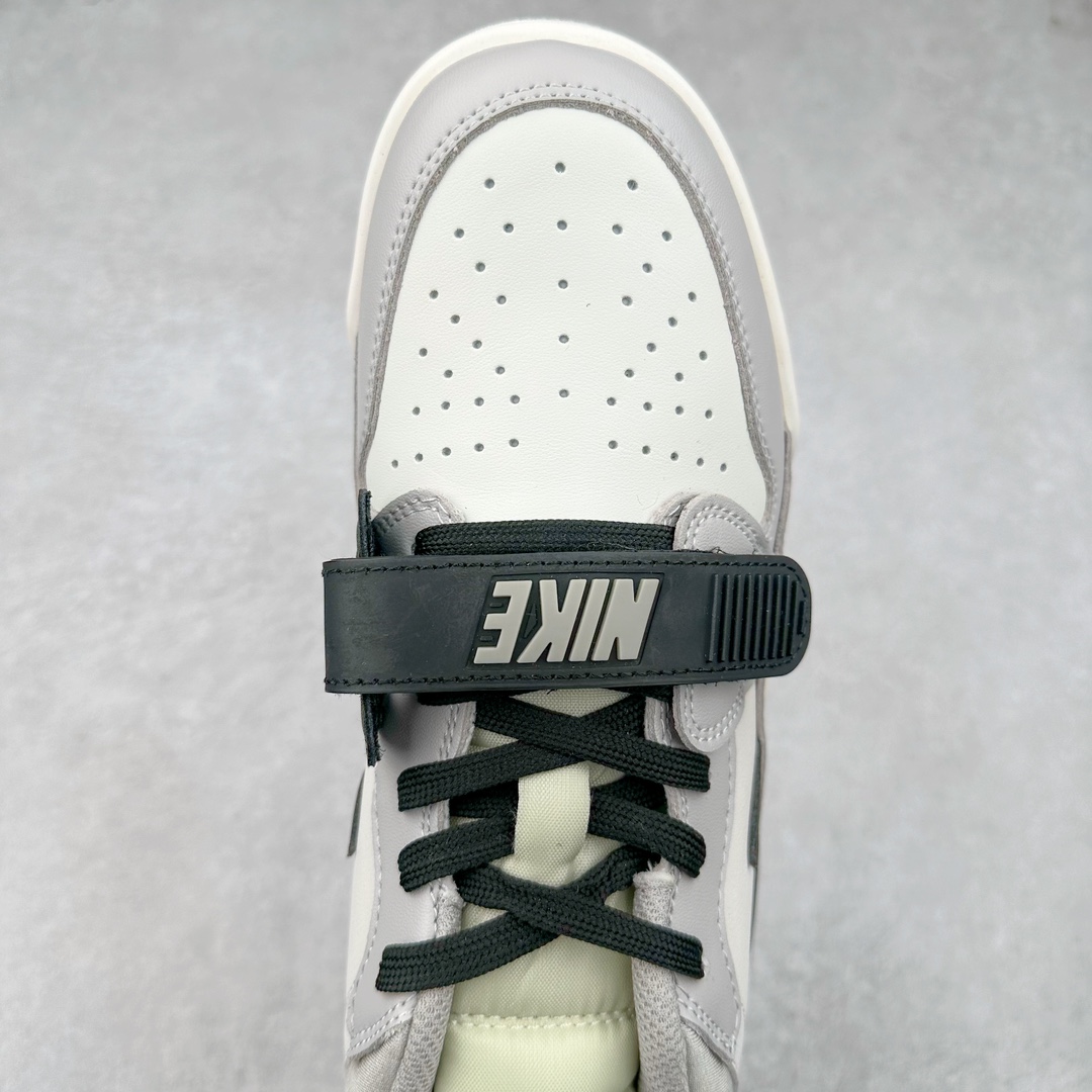 图片[4]-＃TG头层特价福利 Air Jordan Legacy AJ312 复古篮球鞋 鞋身采用了皮革材质打造 横跨鞋面的魔术贴十分吸睛 侧面的Swoosh Logo的一部分被鞋面遮挡了一部分 颇具玩味 魔术贴上标有NK标识 而鞋舌上是Jordan的经典红色飞翼Logo 后跟和鞋底均采用了AJ3的设计 后跟上同样也使用了经典的爆裂纹图案 尺码：35.5 36 36.5 37.5 38 38.5 39 40 40.5 41 42 42.5 43 44 44.5 45 46 47.5-选品中心