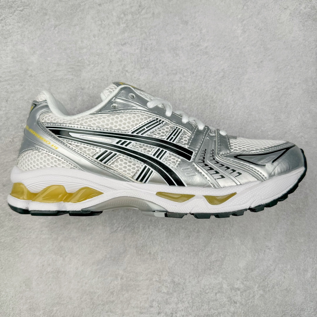 ＃ZX Asics Gel-Kayano K14 亚瑟士系列复古舒适织物合成革减震防滑耐磨低帮休闲跑步鞋 内卷时代 纯原品质 真标价格 市场顶级版本 原装纸板楦头开发 独家私模五层组合大底 原厂定制缓震硅胶加持 原盒原配 官方四联吊牌 一比一同步原鞋工艺和用料 鞋面原厂“三明治”多层网布 区别其他同价版本 鞋垫采用原厂OrthoLite欧索莱材质 非普通海玻璃鞋垫 后跟一样采用了GEL缓震胶 整体系列设计非常的科技感 锻炼跑步的同时让你一样时尚百搭 尺码：36 37 37.5 38 39 39.5 40 40.5 41.5 42 42.5 43.5 44 44.5 45-选品中心