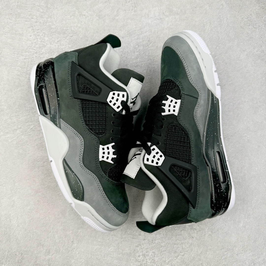 图片[3]-＃OG纯原 Air Jordan AJ4 Retro \\\” Fear \\\” 黑白恐惧 复刻2024版 FQ8138-002 耗时多个月巨作 重金购买原楦原纸板 确保原汁原味 完美呈现四代版型 原厂织唛标 市面唯一采用原装皮料 正确网格工艺 全方位一致匹配官方细节 尺码：36 36.5 37.5 38 38.5 39 40 40.5 41 42 42.5 43 44 44.5 45 46 47.5-选品中心
