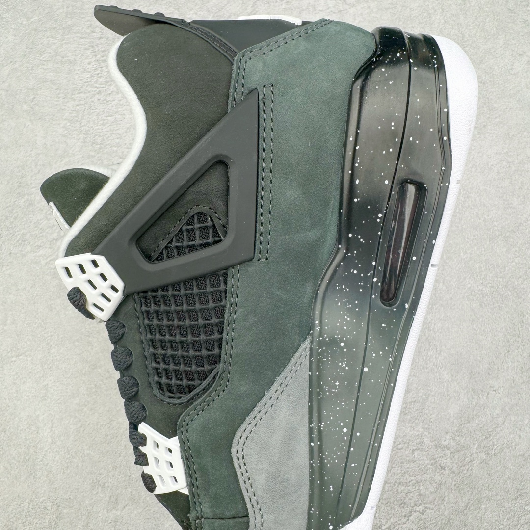 图片[7]-＃OG纯原 Air Jordan AJ4 Retro \\\” Fear \\\” 黑白恐惧 复刻2024版 FQ8138-002 耗时多个月巨作 重金购买原楦原纸板 确保原汁原味 完美呈现四代版型 原厂织唛标 市面唯一采用原装皮料 正确网格工艺 全方位一致匹配官方细节 尺码：36 36.5 37.5 38 38.5 39 40 40.5 41 42 42.5 43 44 44.5 45 46 47.5-选品中心
