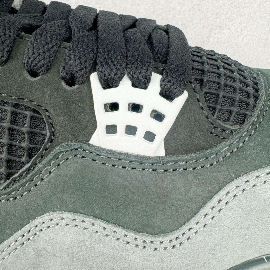 图片[17]-＃OG纯原 Air Jordan AJ4 Retro \\\” Fear \\\” 黑白恐惧 复刻2024版 FQ8138-002 耗时多个月巨作 重金购买原楦原纸板 确保原汁原味 完美呈现四代版型 原厂织唛标 市面唯一采用原装皮料 正确网格工艺 全方位一致匹配官方细节 尺码：36 36.5 37.5 38 38.5 39 40 40.5 41 42 42.5 43 44 44.5 45 46 47.5-选品中心